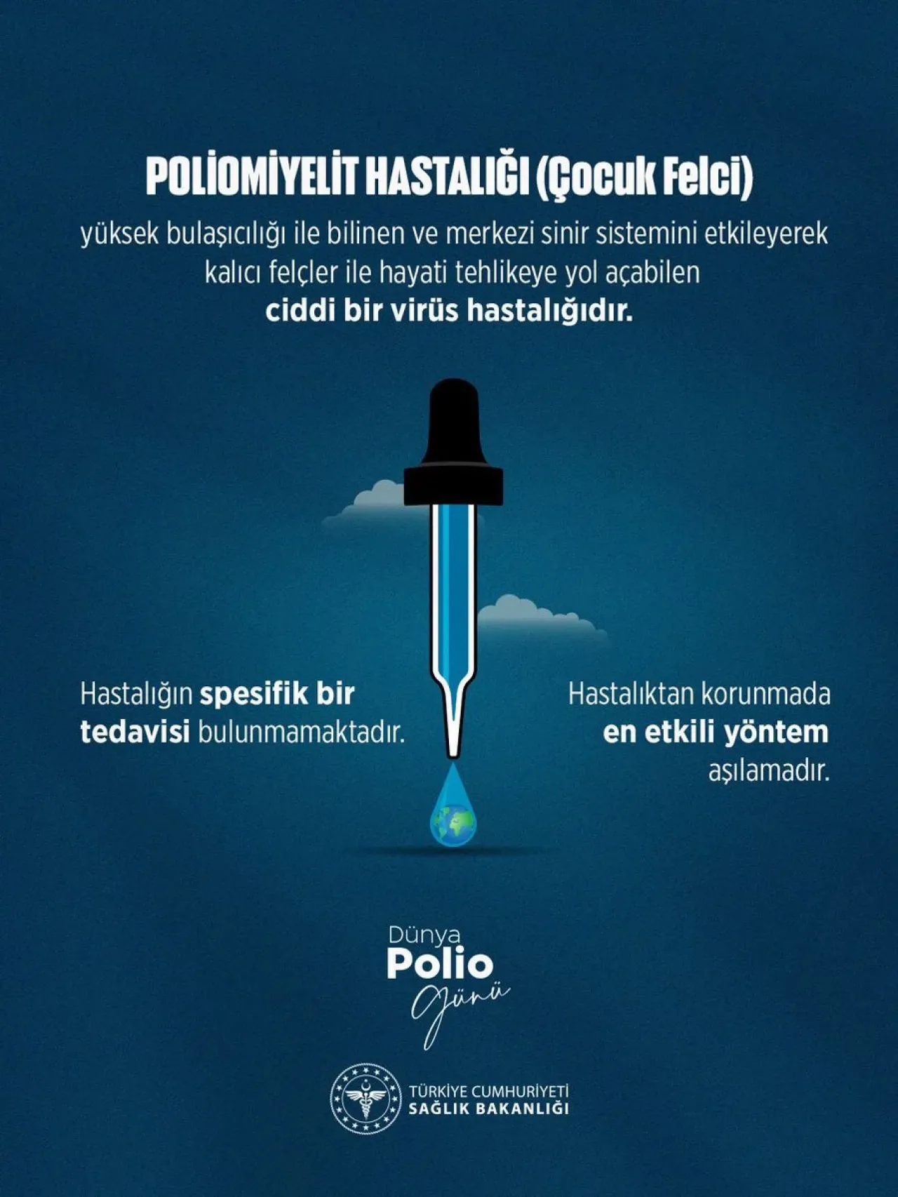 Dünya Polio Günü'nde Çocuk Felci Uyarısı: Aşı Hayat Kurtarır Dünya Polio Günü'nde Çocuk Felci Uyarısı: Aşı Hayat Kurtarır