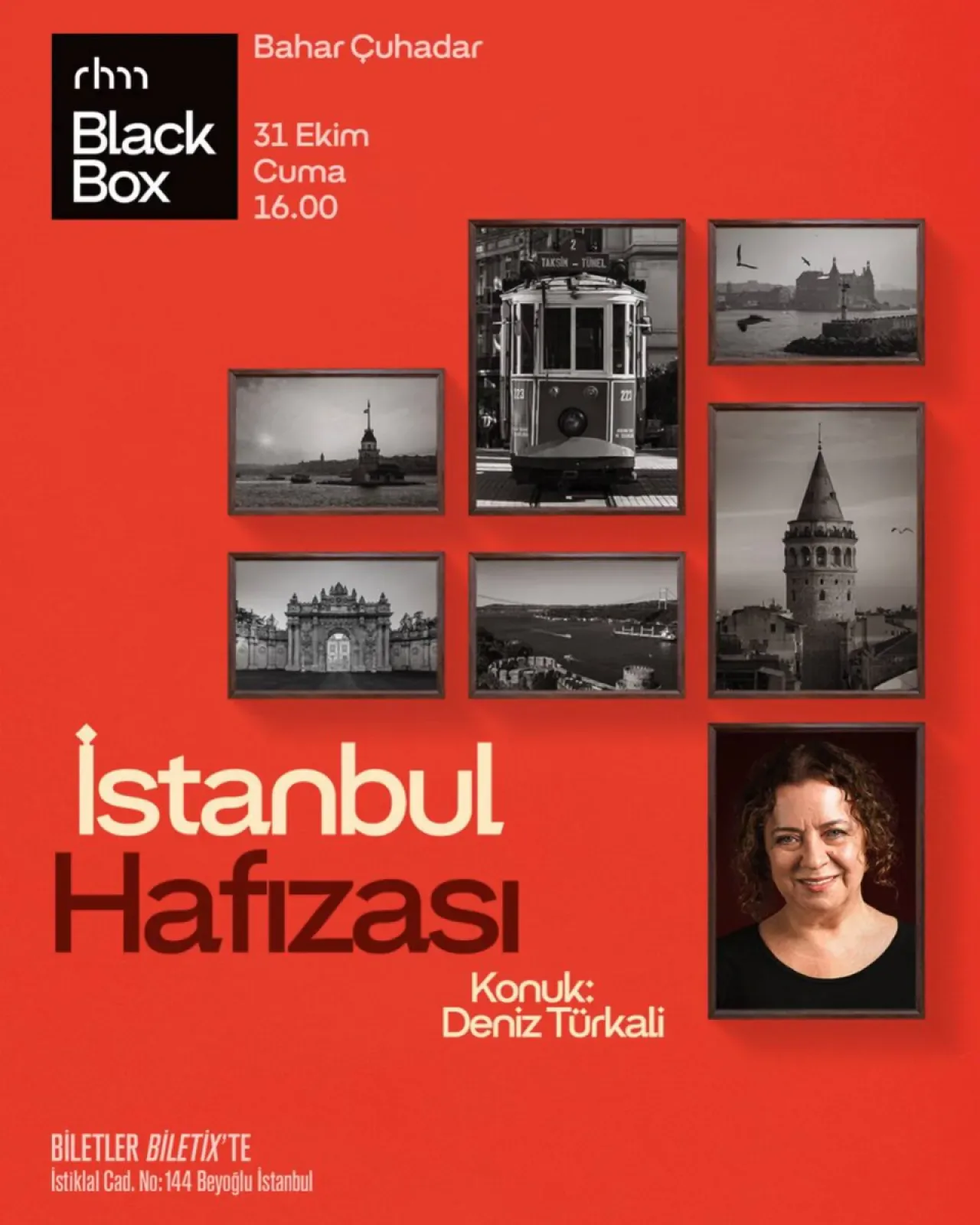 Deniz Türkali'nin İstanbul Hafızası Sanatseverlerle Buluşuyor Deniz Türkali'nin İstanbul Hafızası Sanatseverlerle Buluşuyor