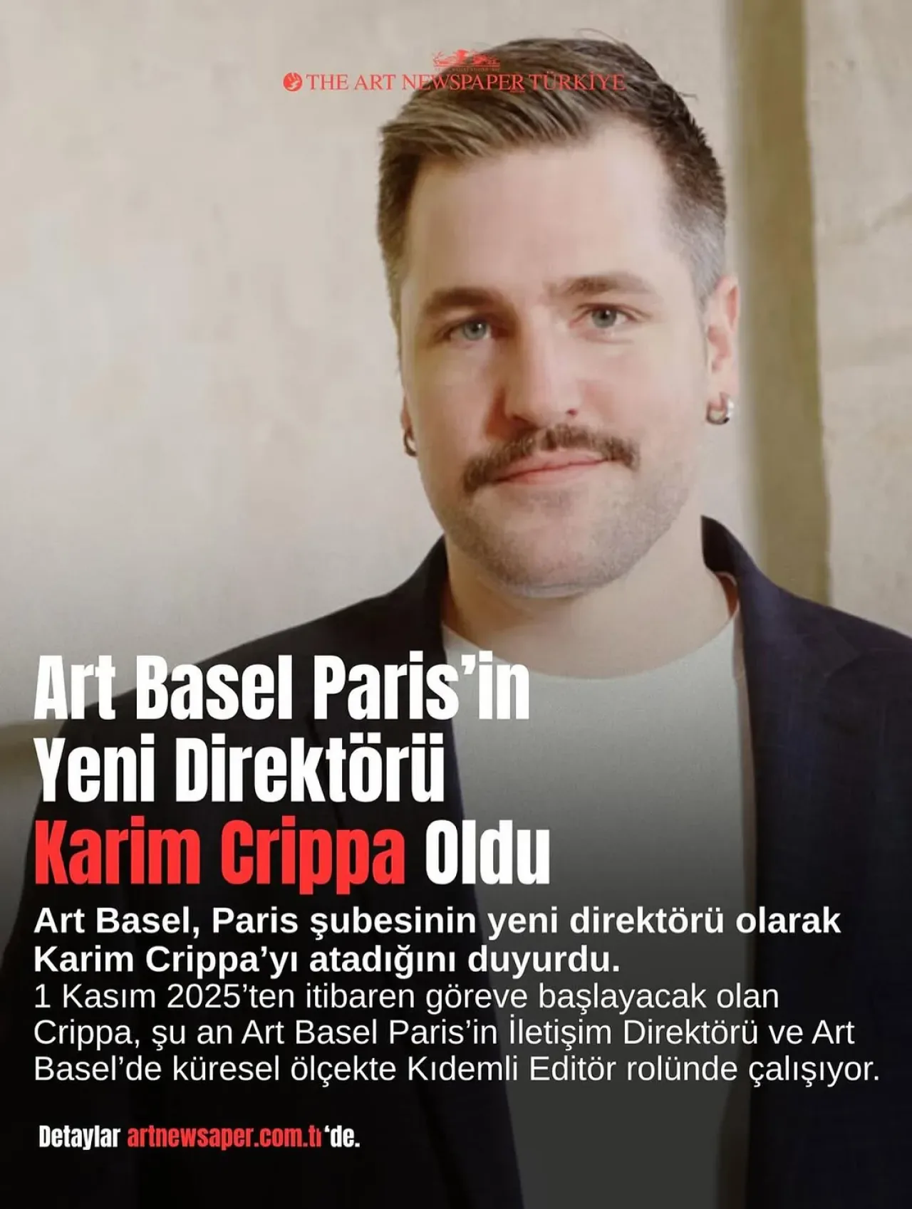 Art Basel Paris Yeni Direktörü Karim Crippa Oldu Art Basel Paris Yeni Direktörü Karim Crippa Oldu