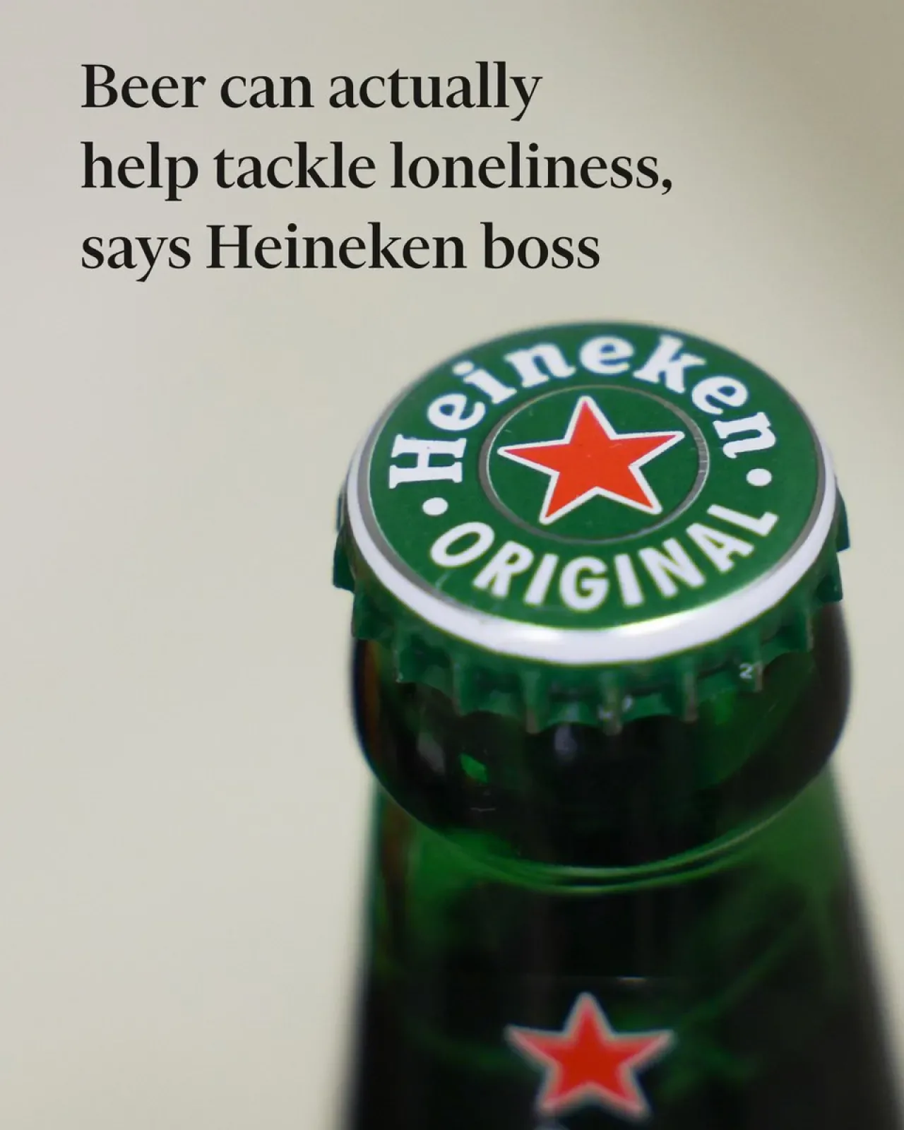 Heineken CEO'su: Bira Sosyal İlişkileri Kolaylaştırıcı Bir Rol Oynuyor Heineken CEO'su: Bira Sosyal İlişkileri Kolaylaştırıcı Bir Rol Oynuyor