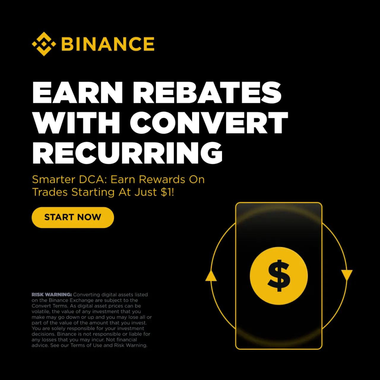Binance, Otomatik Dönüşüm İşlemleri İçin Yeni Geri Ödeme Programını Duyurdu Binance, Otomatik Dönüşüm İşlemleri İçin Yeni Geri Ödeme Programını Duyurdu