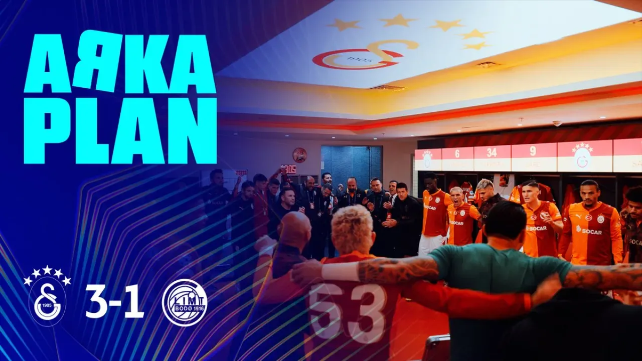 Galatasaray, Bodø Glimt Maçının Perde Arkası Görüntülerini Yayınladı Galatasaray, Bodø Glimt Maçının Perde Arkası Görüntülerini Yayınladı