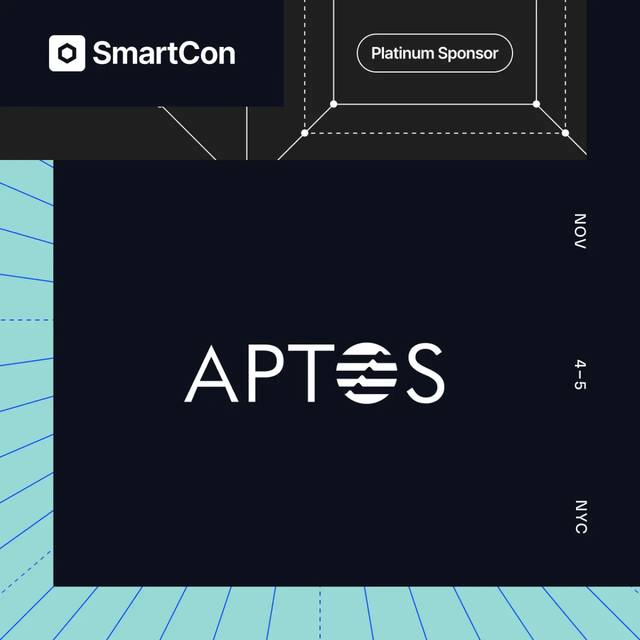 Aptos, SmartCon 2023'ün Platin Sponsoru Olarak Web3 Altyapısını Güçlendiriyor Aptos, SmartCon 2023'ün Platin Sponsoru Olarak Web3 Altyapısını Güçlendiriyor