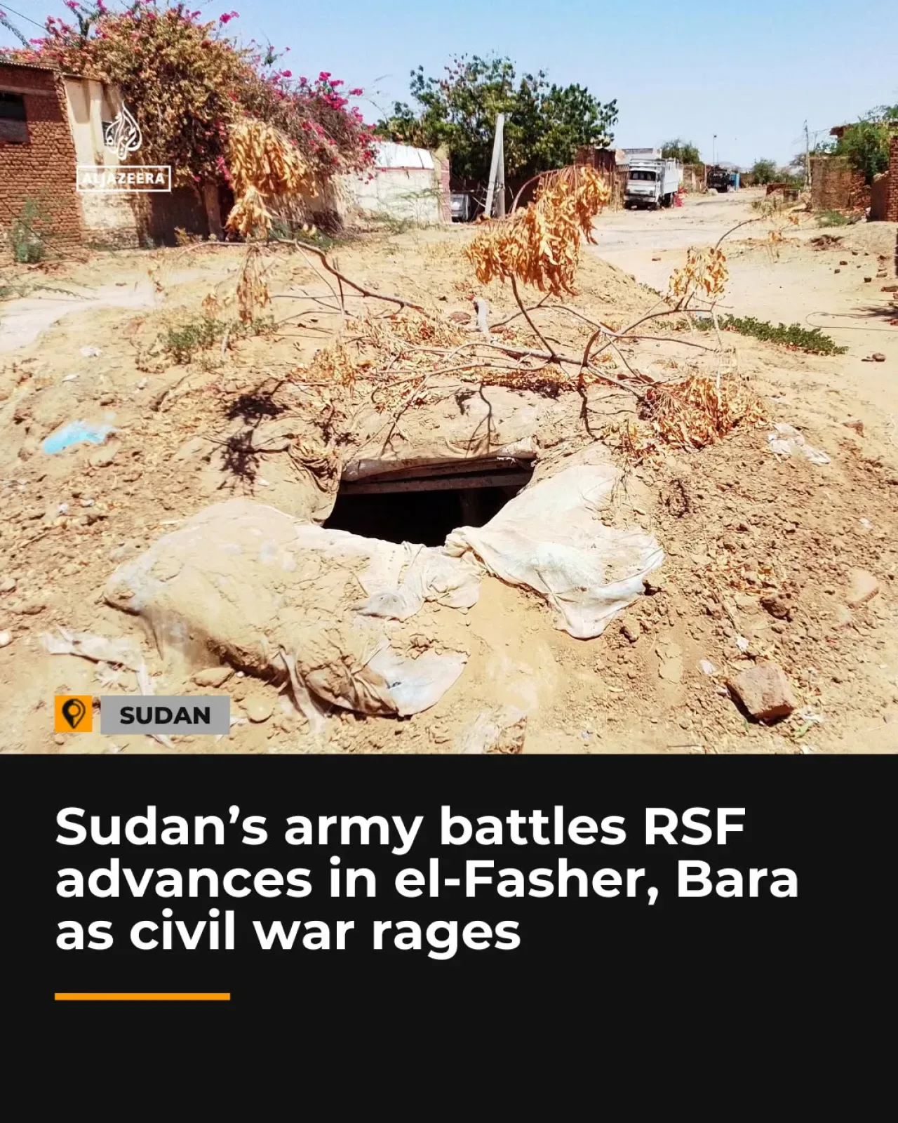 Sudan'da Çatışmalar Şiddetlendi: El Fasher ve Bara Hücum Altında Sudan'da Çatışmalar Şiddetlendi: El Fasher ve Bara Hücum Altında