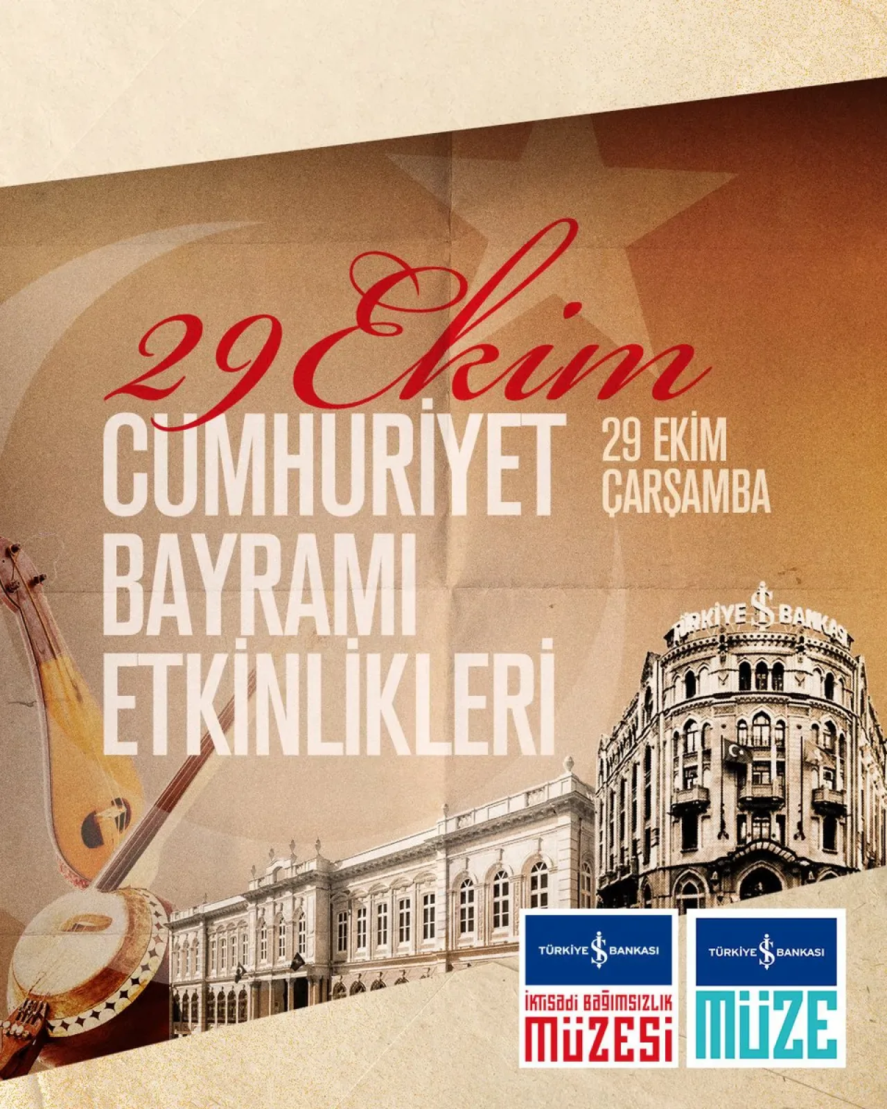 29 Ekim Cumhuriyet Bayramı'na Özel Müze Buluşması 29 Ekim Cumhuriyet Bayramı'na Özel Müze Buluşması