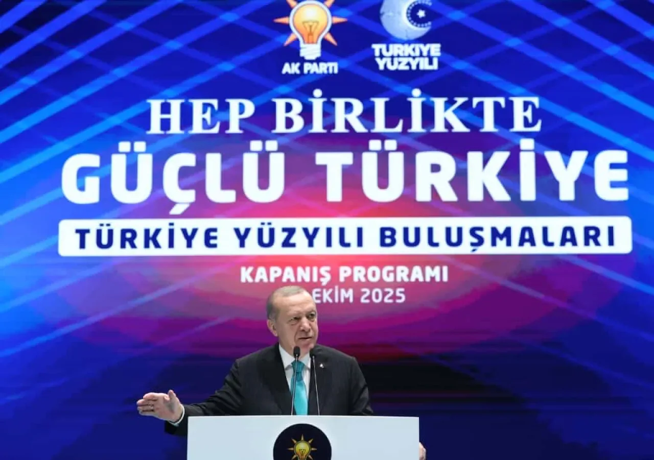 Recep Tayyip Erdoğan Türkiye Yüzyılı Buluşmaları'nı Değerlendirdi Recep Tayyip Erdoğan Türkiye Yüzyılı Buluşmaları'nı Değerlendirdi
