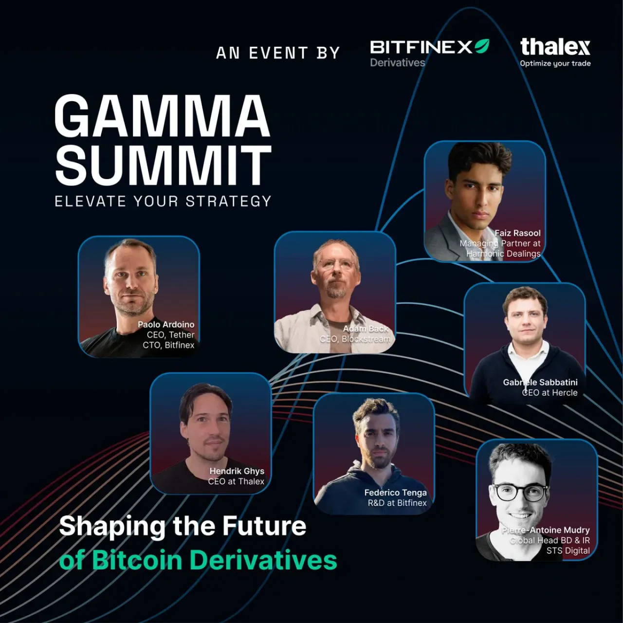 Bitfinex ve Thalex Global, Bitcoin Türevleri Üzerine Görüşmeler İçin Gamma Summit'e Ev Sahipliği Yapıyor Bitfinex ve Thalex Global, Bitcoin Türevleri Üzerine Görüşmeler İçin Gamma Summit'e Ev Sahipliği Yapıyor