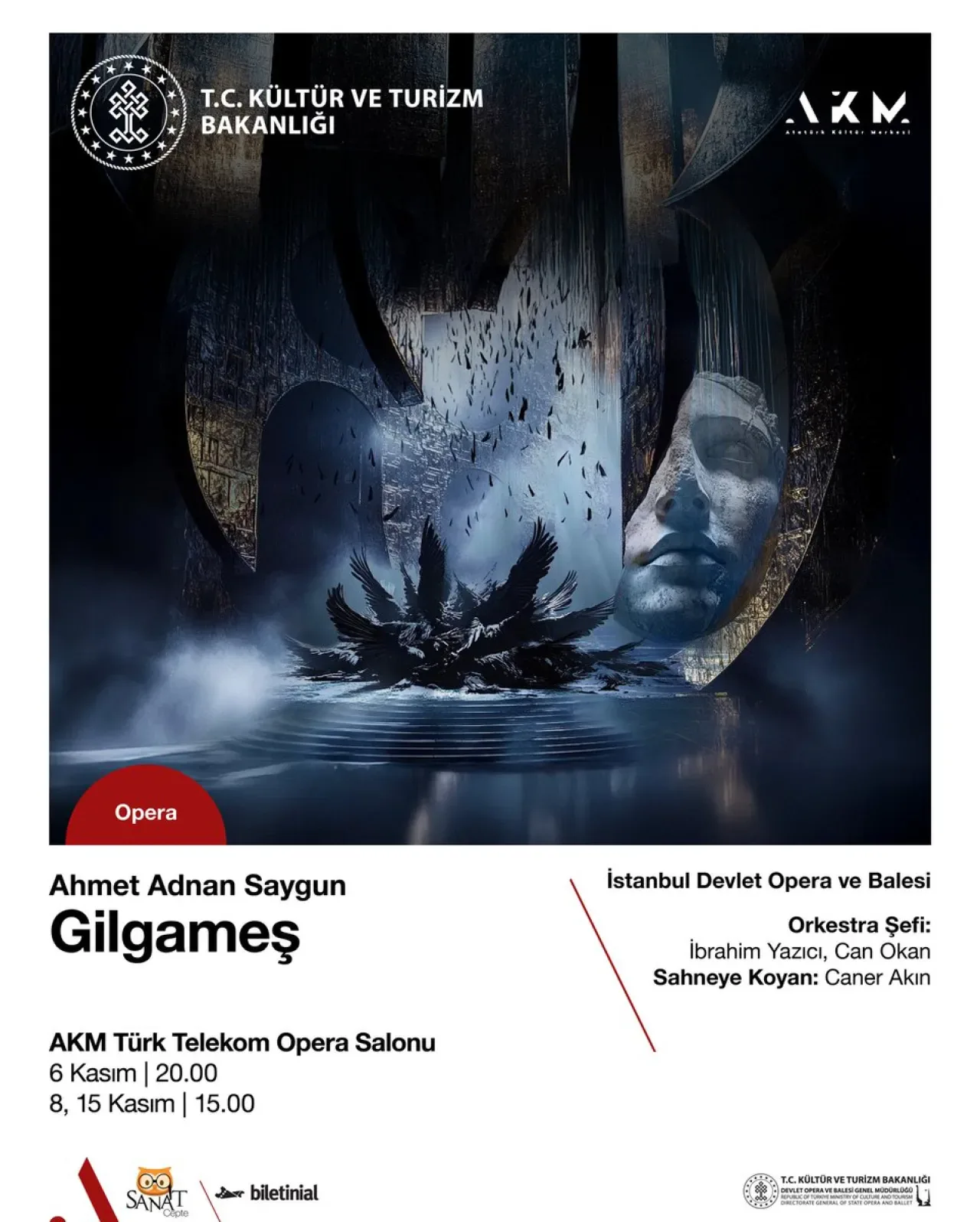İstanbul Devlet Opera ve Balesi, Gilgameş Operası'nı AKM Sahnesine Taşıyor İstanbul Devlet Opera ve Balesi, Gilgameş Operası'nı AKM Sahnesine Taşıyor