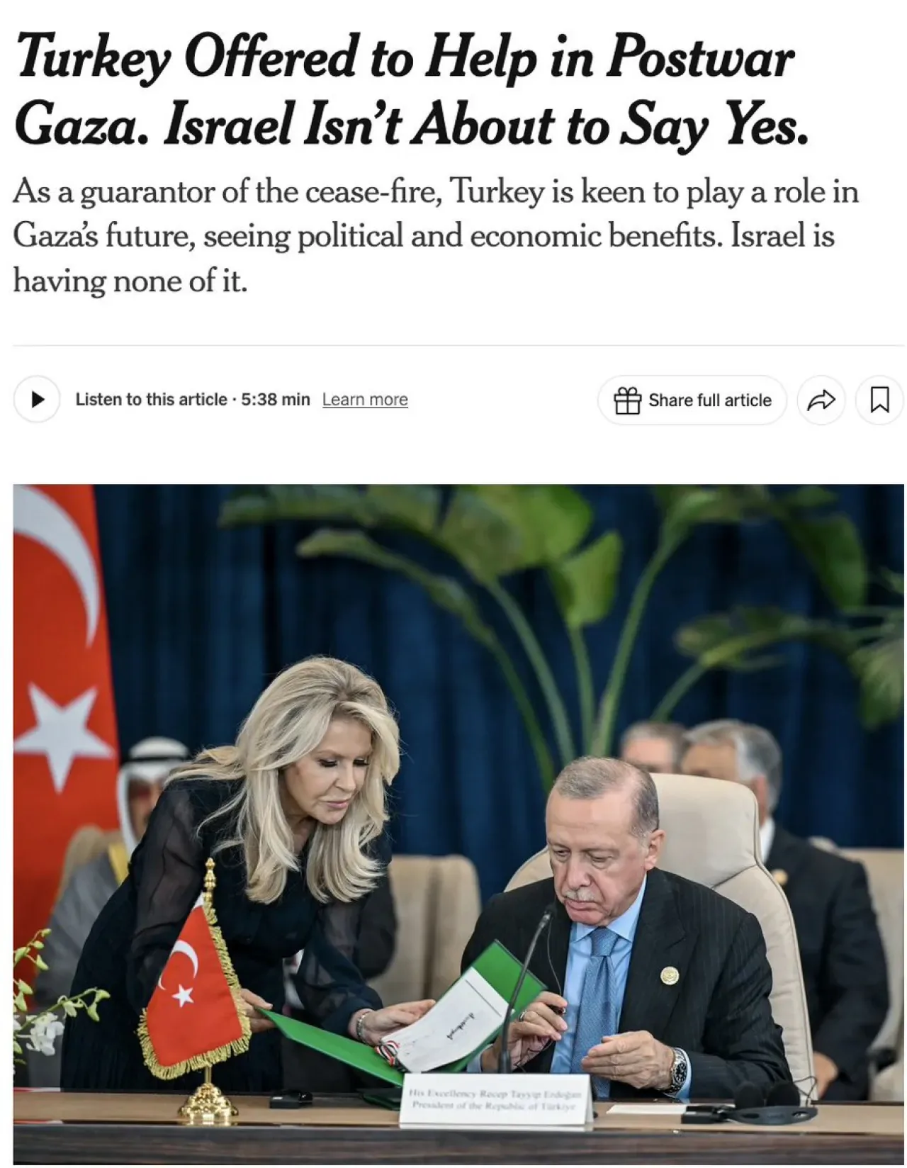 İsrail, Türkiye'nin Hamas'a Yönelik Tutumundan Endişeli İsrail, Türkiye'nin Hamas'a Yönelik Tutumundan Endişeli