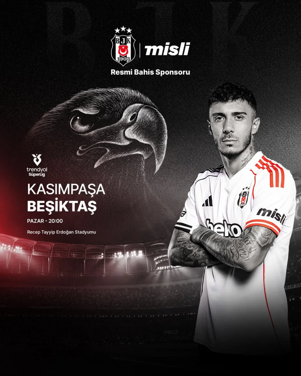 Beşiktaş, Kasımpaşa Maçında Galibiyet Peşinde Beşiktaş, Kasımpaşa Maçında Galibiyet Peşinde
