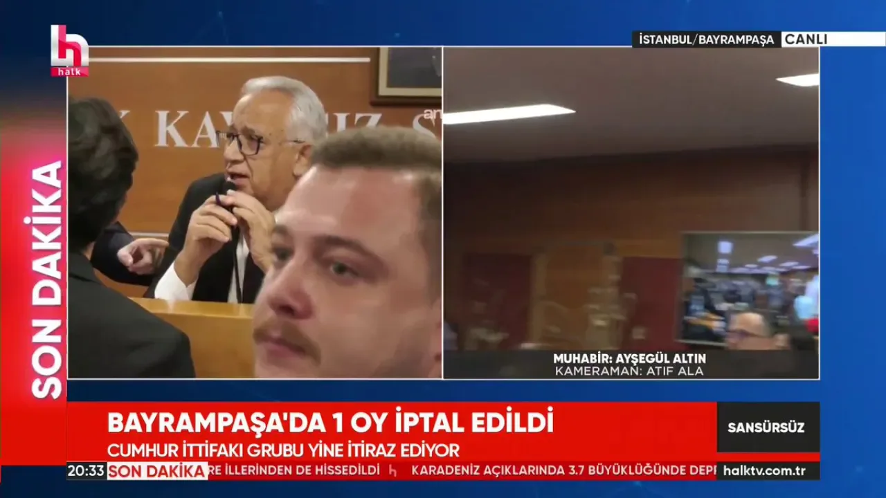 Bayrampaşa'da Belediye Başkanvekilliği Seçimi İkinci Turda Kargaşayla Sona Erdi Bayrampaşa'da Belediye Başkanvekilliği Seçimi İkinci Turda Kargaşayla Sona Erdi