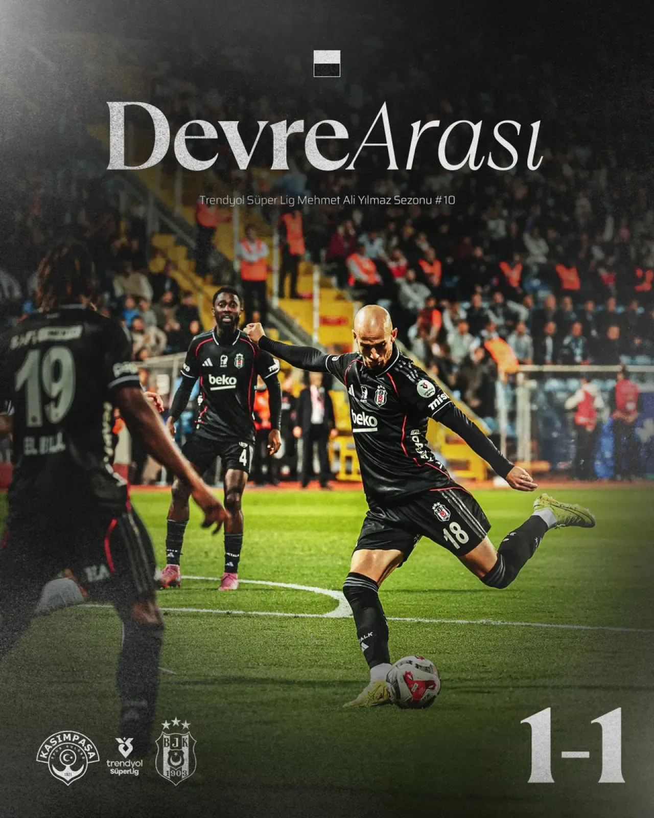 Beşiktaş, Kasımpaşa Karşısında Zorlu Bir Beraberlik Aldı Beşiktaş, Kasımpaşa Karşısında Zorlu Bir Beraberlik Aldı
