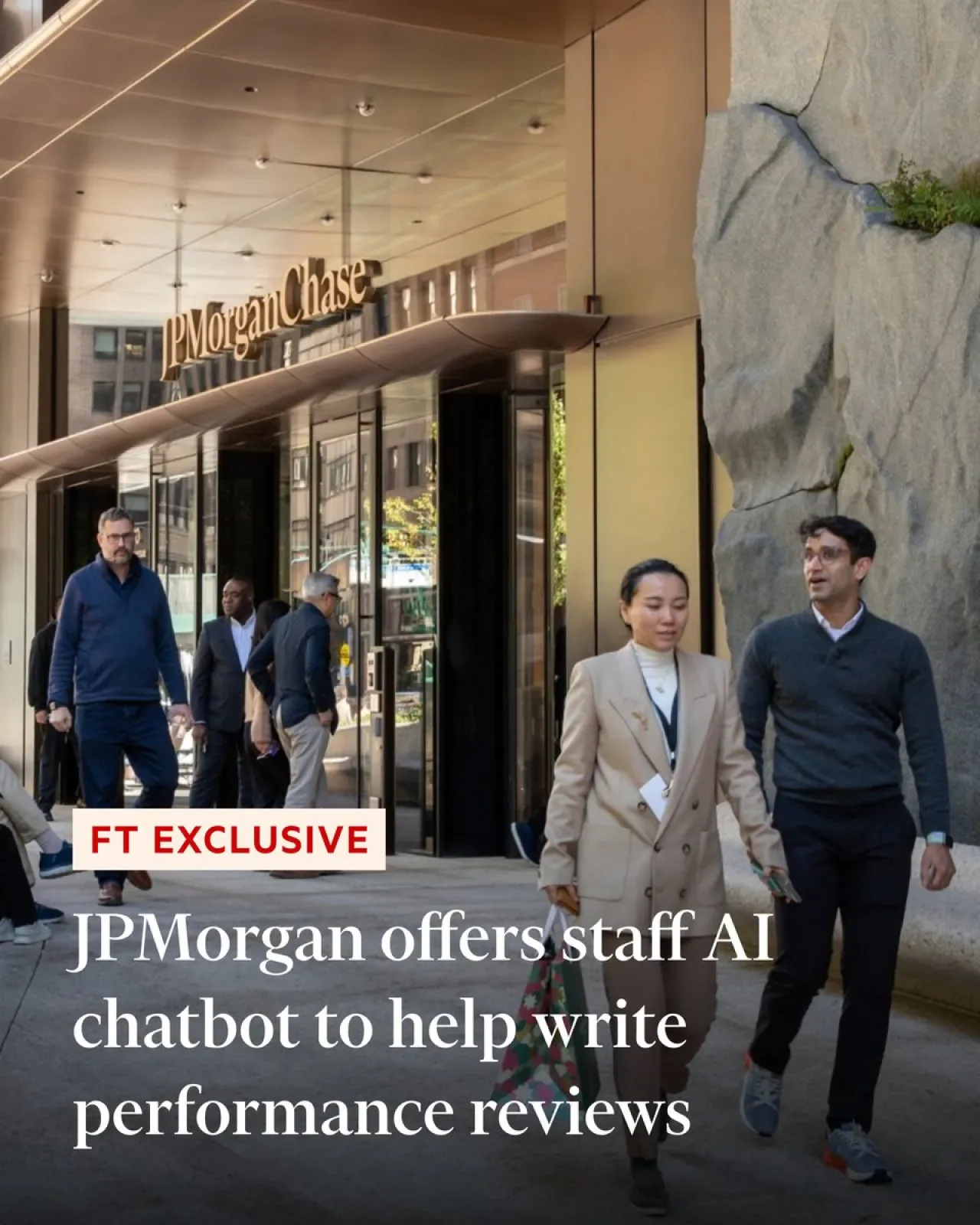 JP Morgan Çalışanlarına Yıl Sonu Değerlendirmelerini Yapay Zeka ile Yazma Seçeneği Sundu JP Morgan Çalışanlarına Yıl Sonu Değerlendirmelerini Yapay Zeka ile Yazma Seçeneği Sundu