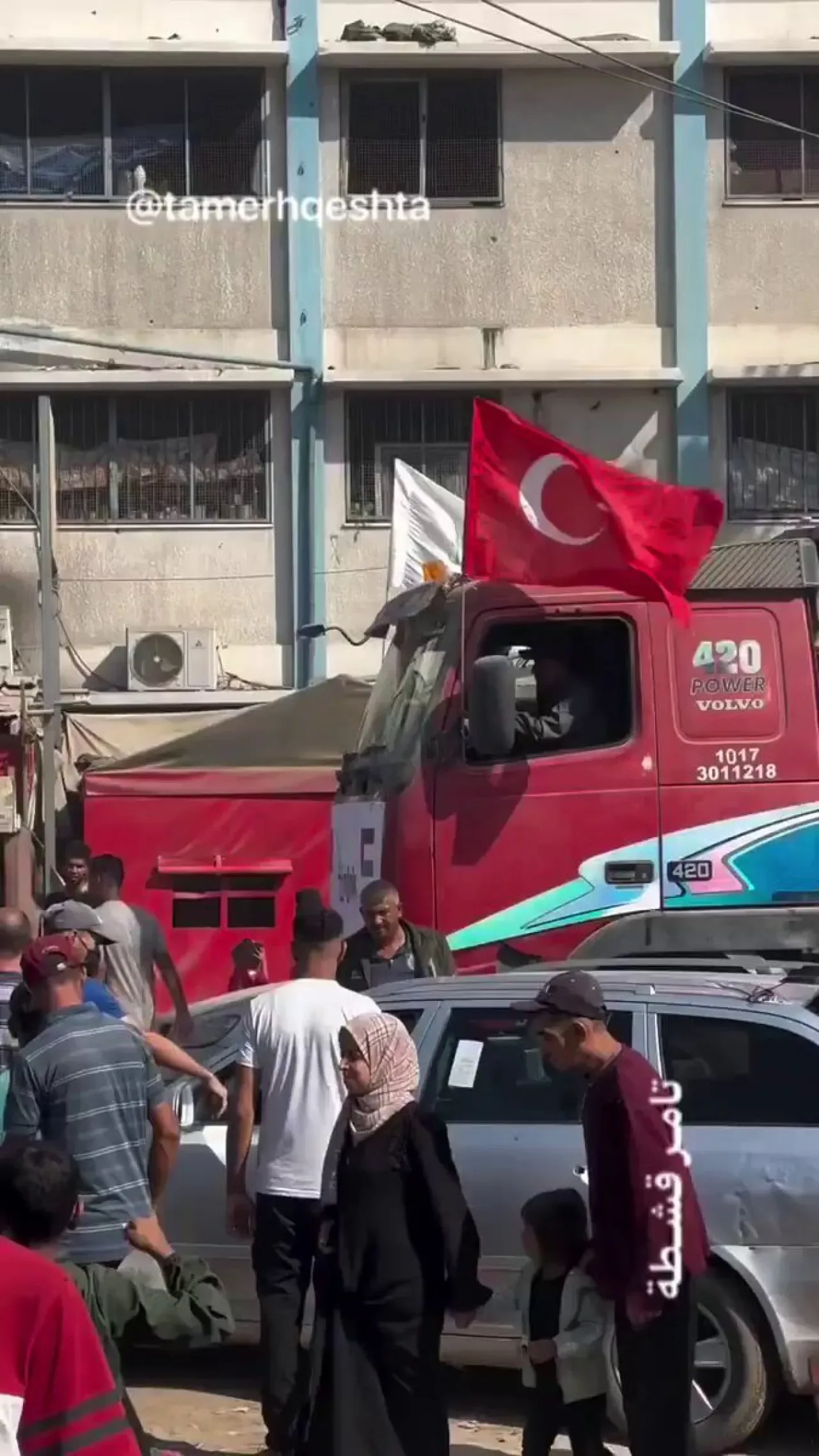 Türk İş Makineleri Gazze'deki Enkaz Kaldırma Çalışmalarında Görüntülendi Türk İş Makineleri Gazze'deki Enkaz Kaldırma Çalışmalarında Görüntülendi