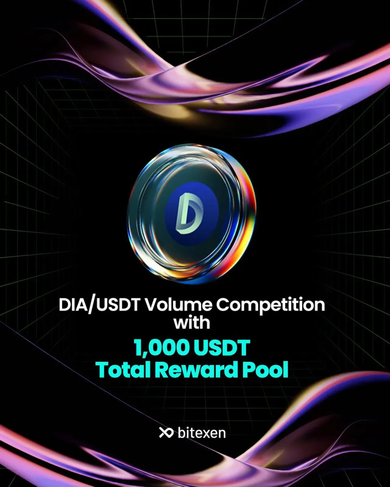 Bitexen'de DIA USDT Anlık İşlem Hacmi Yarışması Başladı: 1.000 USDT Ödül Havuzu Bitexen'de DIA USDT Anlık İşlem Hacmi Yarışması Başladı: 1.000 USDT Ödül Havuzu