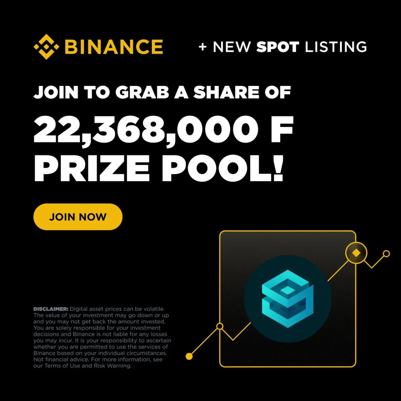 Binance, SynFutures (F) Token İçin 22 Milyon Tokenlik Ödül Havuzuyla Spot Promosyonu Başlatıyor Binance, SynFutures (F) Token İçin 22 Milyon Tokenlik Ödül Havuzuyla Spot Promosyonu Başlatıyor
