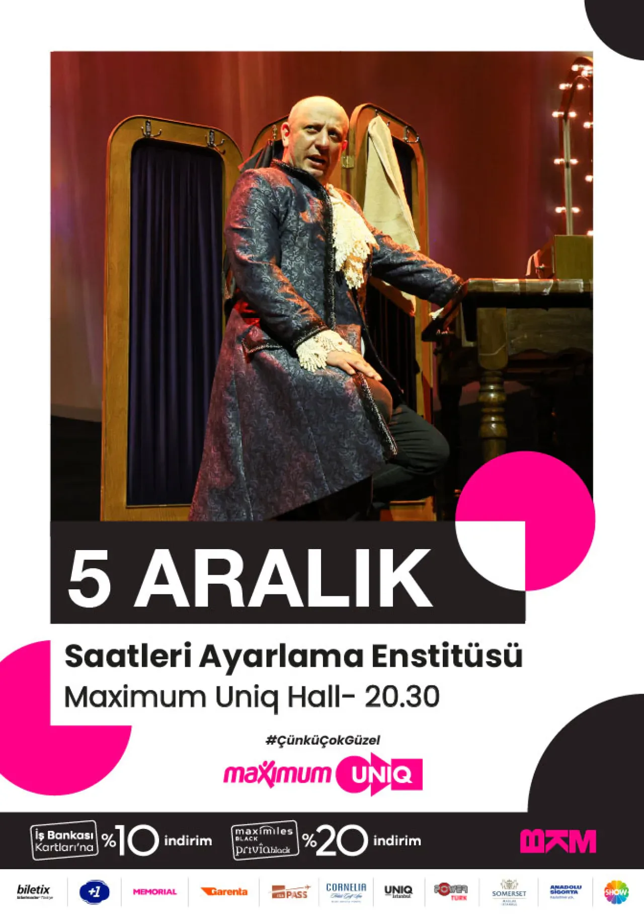 Saatleri Ayarlama Enstitüsü, Maximum Uniq Hall'da Hayatı Anlamaya Çağırıyor Saatleri Ayarlama Enstitüsü, Maximum Uniq Hall'da Hayatı Anlamaya Çağırıyor