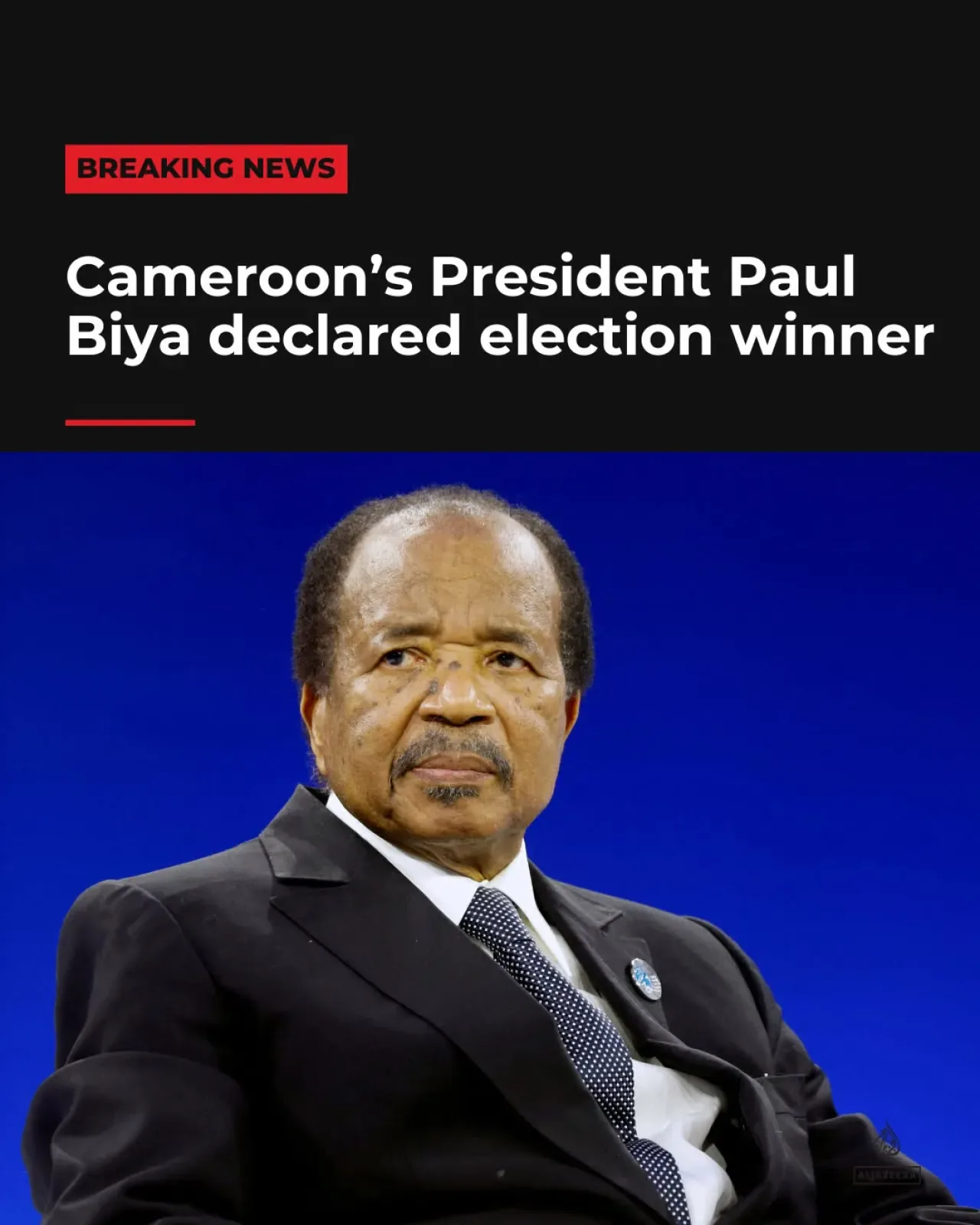 Kamerun'da Paul Biya, 42 Yıllık Liderliğini Yeniden Seçimle Perçinledi Kamerun'da Paul Biya, 42 Yıllık Liderliğini Yeniden Seçimle Perçinledi