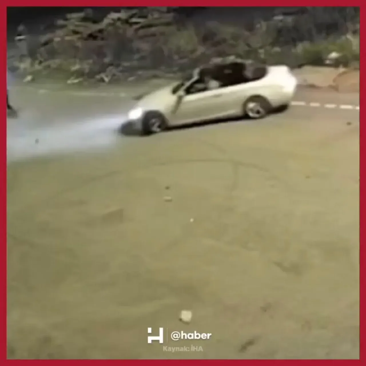 Kayseri'de Drift Yapan Sürücüye Ağır Para Cezası Kayseri'de Drift Yapan Sürücüye Ağır Para Cezası