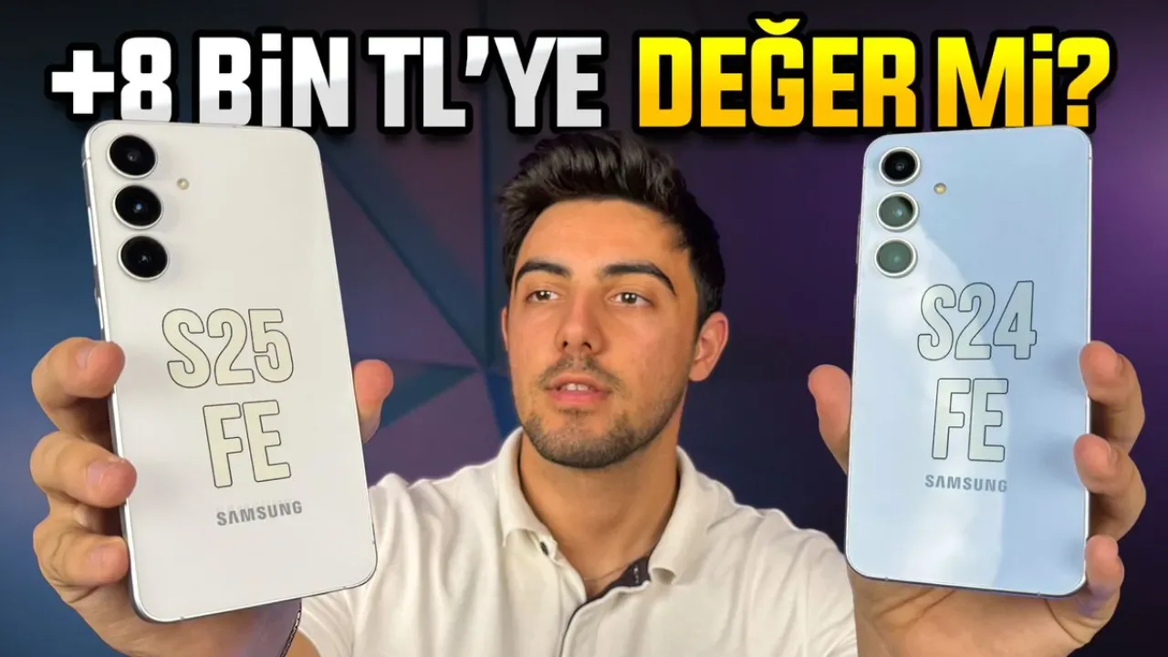 Samsung Galaxy S24 FE ve S25 FE Karşılaştırması: 8 Bin TL Farka Değer mi? Samsung Galaxy S24 FE ve S25 FE Karşılaştırması: 8 Bin TL Farka Değer mi?
