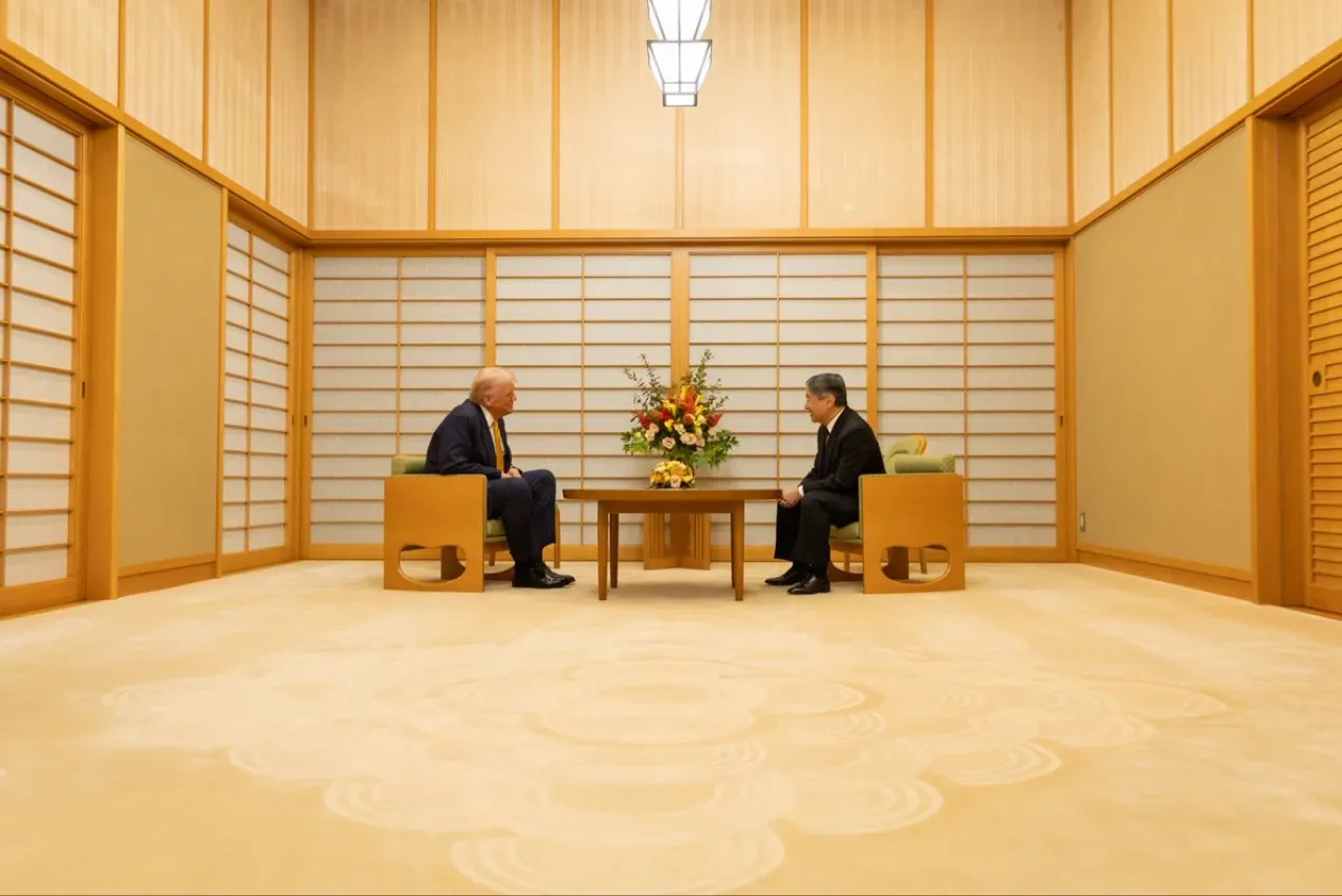 Japonya İmparatoru Naruhito, ABD Başkanı Trump'ı İmparatorluk Sarayı'nda Ağırladı Japonya İmparatoru Naruhito, ABD Başkanı Trump'ı İmparatorluk Sarayı'nda Ağırladı