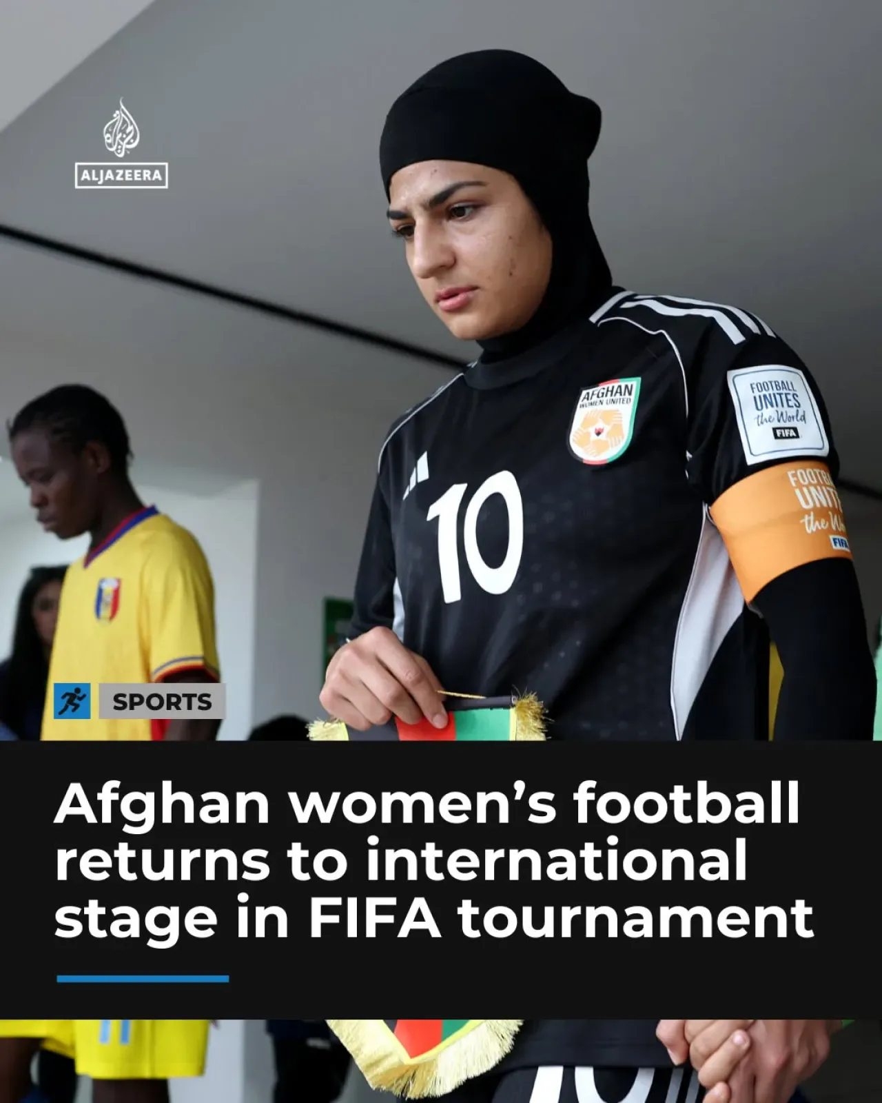 Afganistan Kadın Mülteci Futbol Takımı, FIFA Turnuvasında Sahneye Çıktı Afganistan Kadın Mülteci Futbol Takımı, FIFA Turnuvasında Sahneye Çıktı