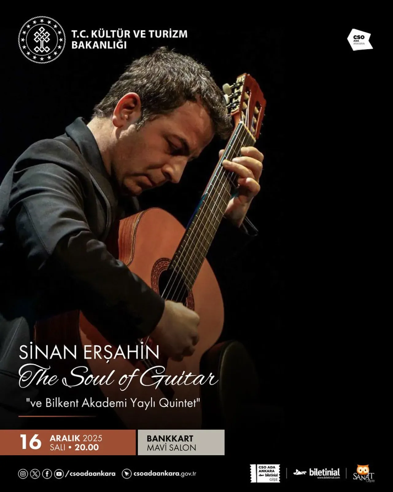 The Soul Of Guitar: Klasik Gitarın Zamansız Yolculuğu CSO'da The Soul Of Guitar: Klasik Gitarın Zamansız Yolculuğu CSO'da