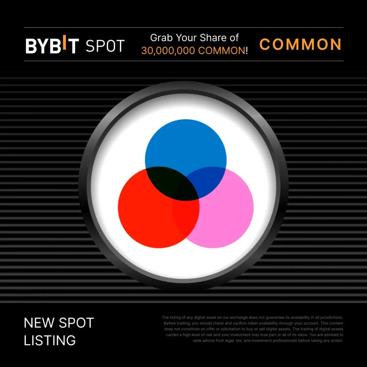 COMMON Projesi Bybit Borsasında Listelendi: 60 Milyon COMMON Ödül Havuzu COMMON Projesi Bybit Borsasında Listelendi: 60 Milyon COMMON Ödül Havuzu