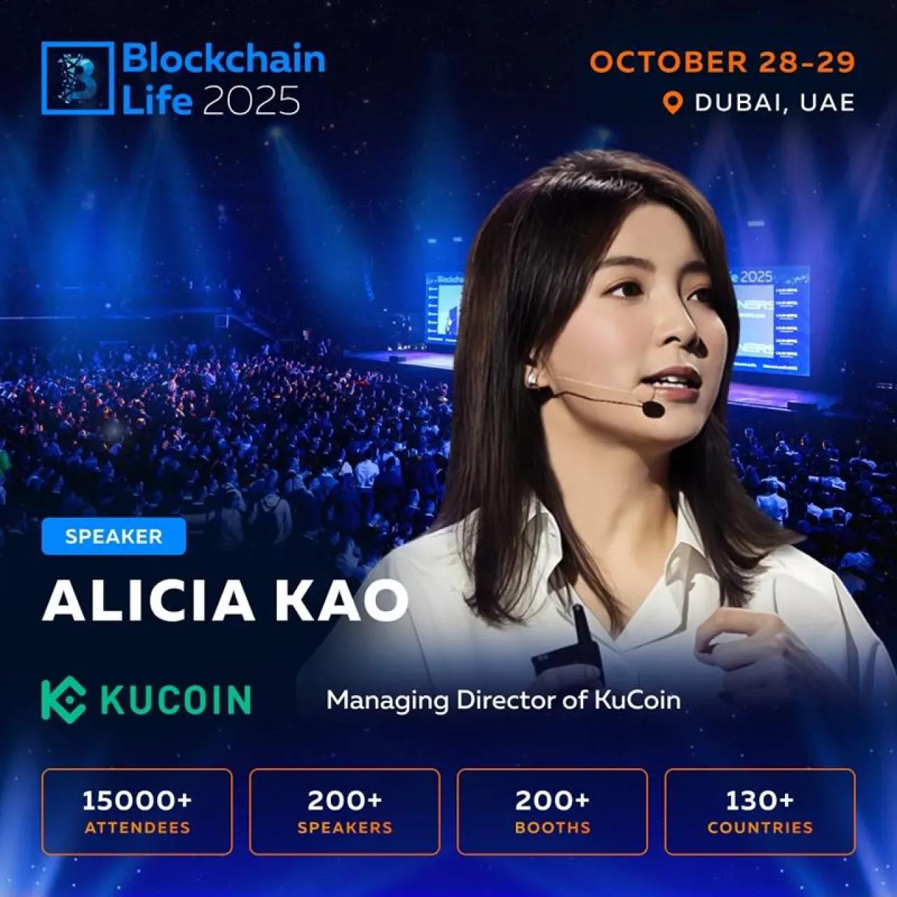 KuCoin Yöneticisi, Dubai'deki Blockchain Life 2025'te DEX ve CEX'in Geleceğini Anlatacak KuCoin Yöneticisi, Dubai'deki Blockchain Life 2025'te DEX ve CEX'in Geleceğini Anlatacak
