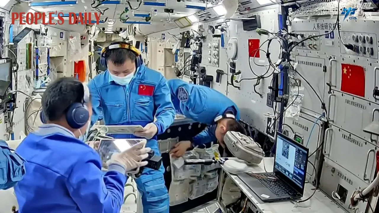 Çin'in Shenzhou-20 Mürettebatı, Tiangong Uzay İstasyonu'ndaki Görevini Tamamlıyor Çin'in Shenzhou-20 Mürettebatı, Tiangong Uzay İstasyonu'ndaki Görevini Tamamlıyor