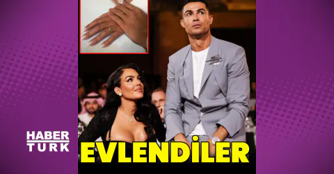 Cristiano Ronaldo ve Georgina Rodríguez Portekiz'de Evlendi