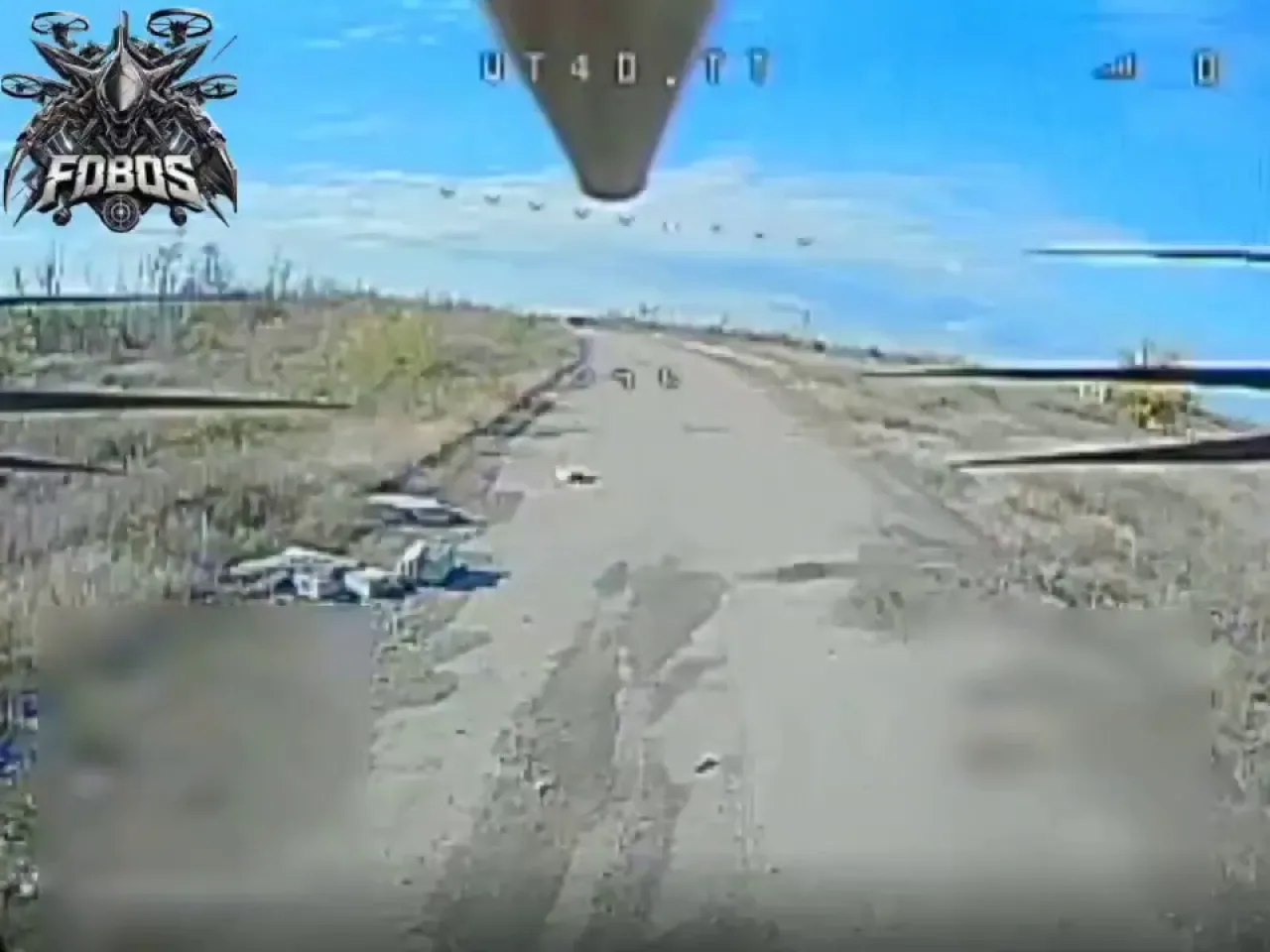 Rus ve Ukrayna FPV Drone'ları Havada Çarpıştı Rus ve Ukrayna FPV Drone'ları Havada Çarpıştı