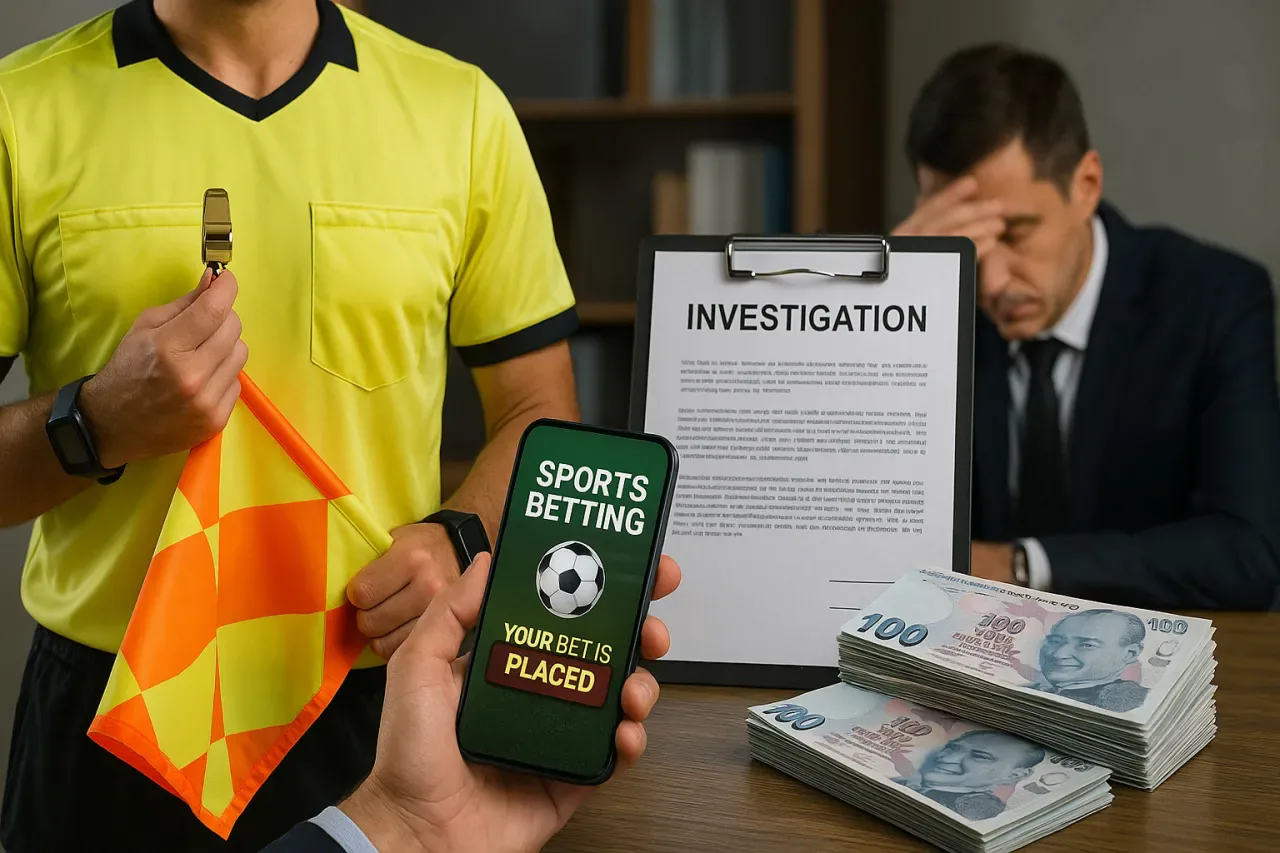Türk Futbolunda Tarihi Bahis Skandalı: 571 Hakemden 371'inin Bahis Hesabı Bulundu Türk Futbolunda Tarihi Bahis Skandalı: 571 Hakemden 371'inin Bahis Hesabı Bulundu