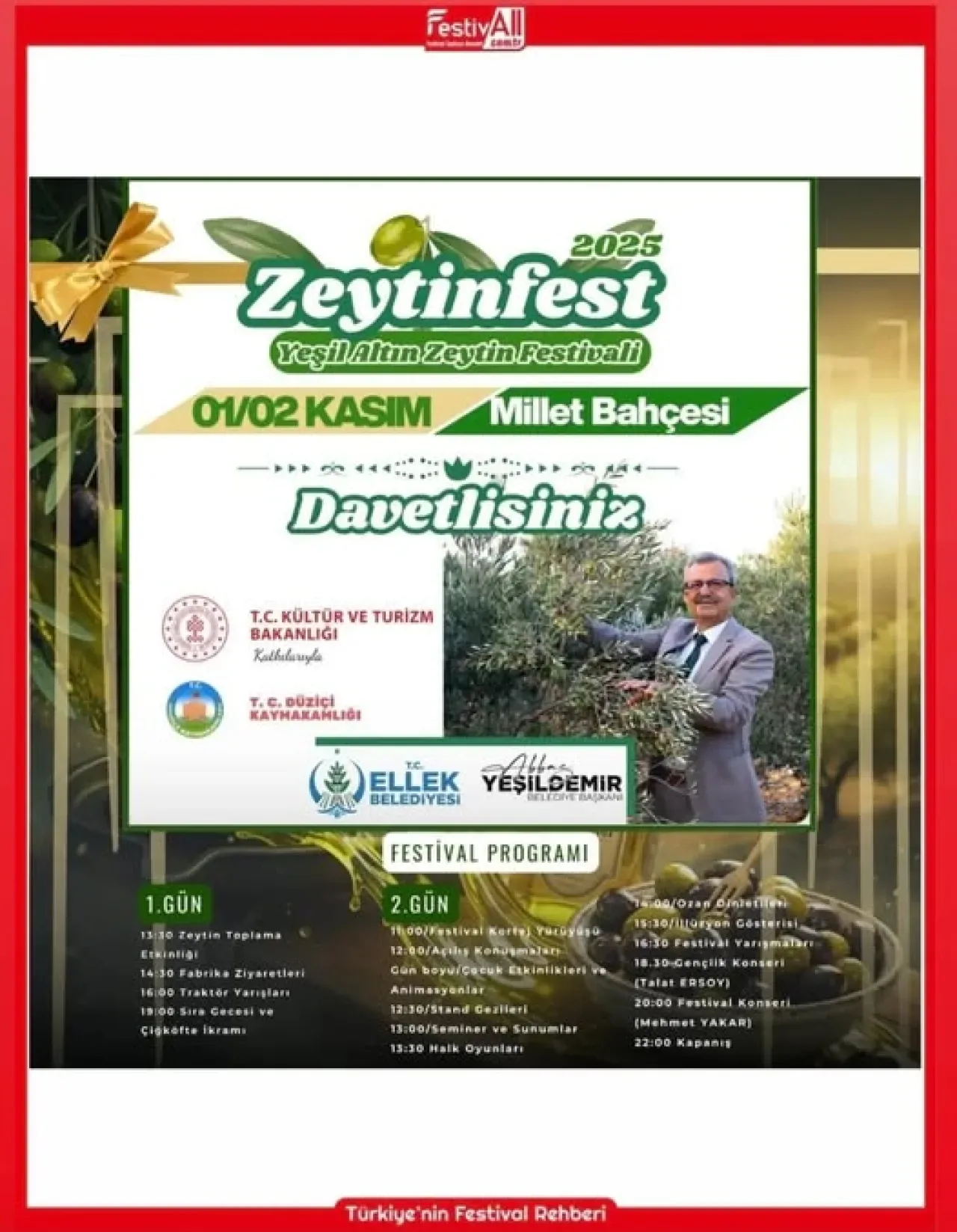 Zeytinfest 2025, Zeytin Şöleni İçin Geri Sayım Başladı Zeytinfest 2025, Zeytin Şöleni İçin Geri Sayım Başladı
