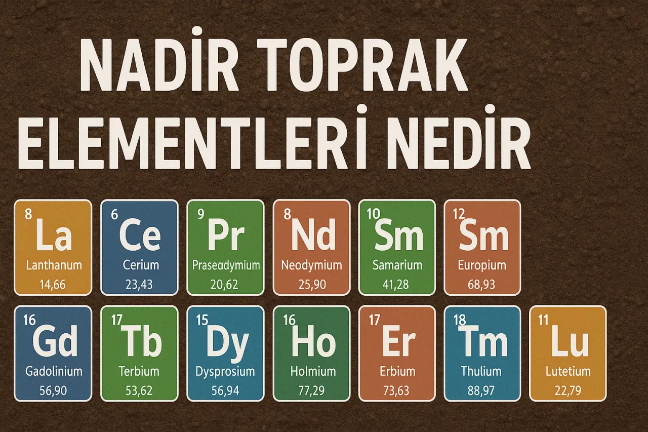 Çin'in Nadir Toprak Elementleri Kısıtlamaları ve Türkiye'nin Yükselen Potansiyeli Çin'in Nadir Toprak Elementleri Kısıtlamaları ve Türkiye'nin Yükselen Potansiyeli