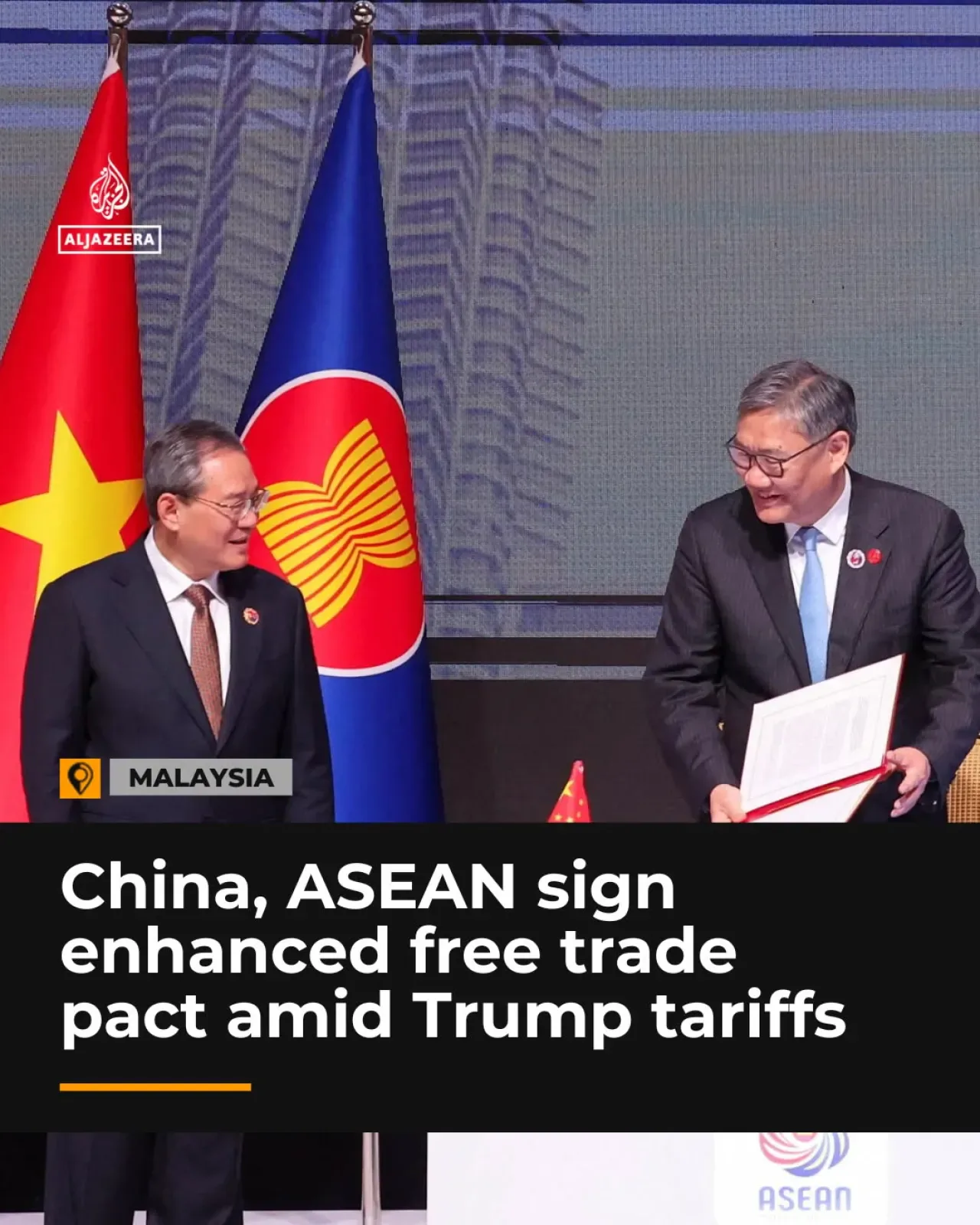 Çin ve ASEAN Serbest Ticaret Anlaşmasını Güncelledi Çin ve ASEAN Serbest Ticaret Anlaşmasını Güncelledi
