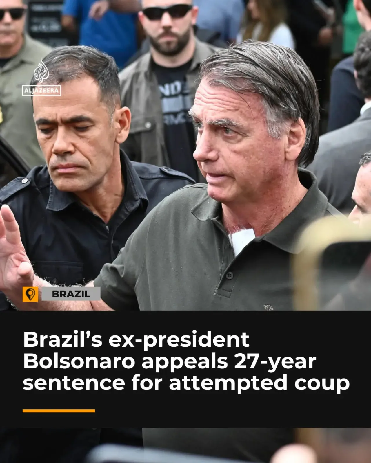 Bolsonaro'nun 27 Yıllık Hapis Cezasına İtiraz Bolsonaro'nun 27 Yıllık Hapis Cezasına İtiraz