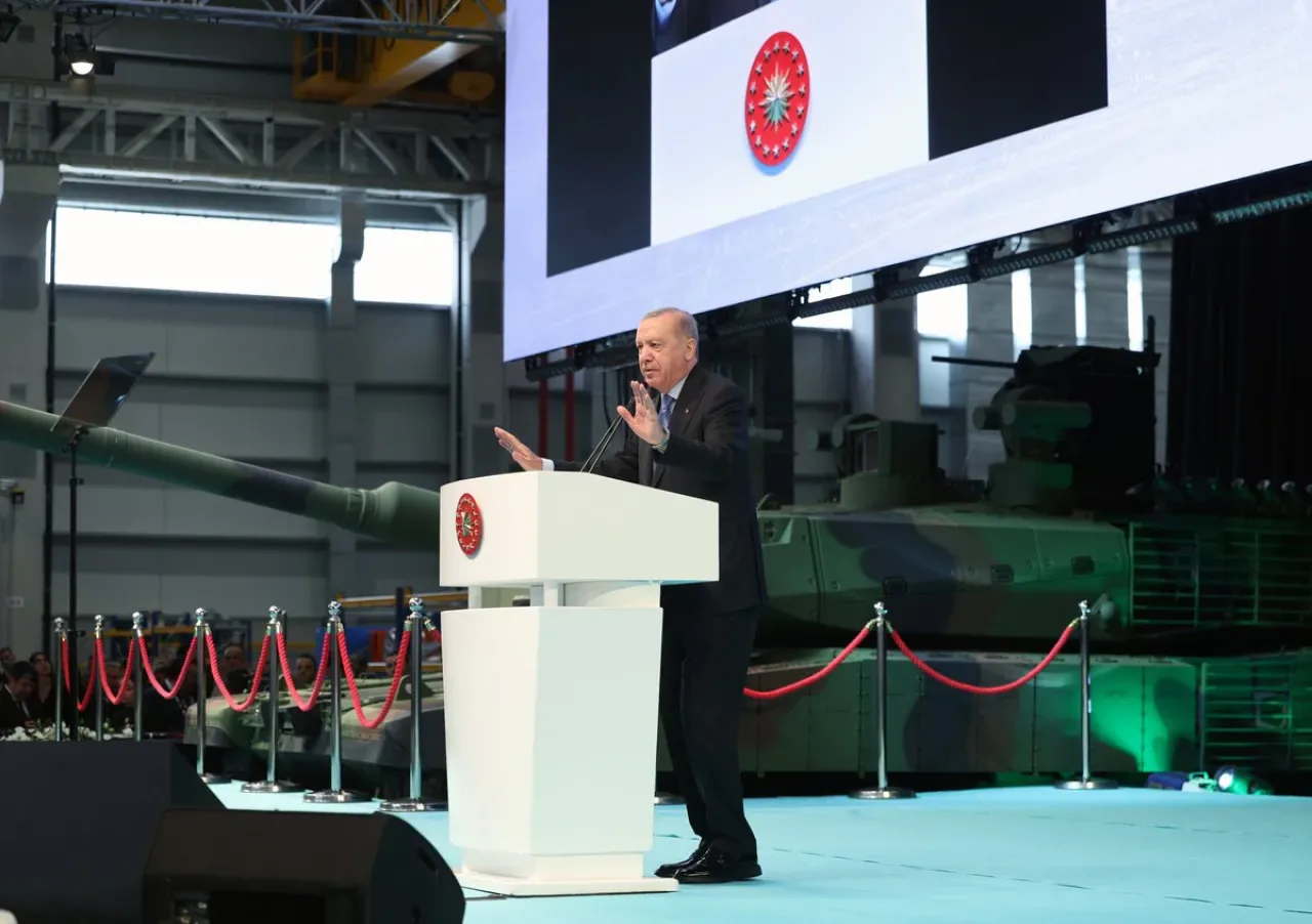 Altay Tankı Seri Üretim Tesisi Kahramankazan'da Açıldı Altay Tankı Seri Üretim Tesisi Kahramankazan'da Açıldı