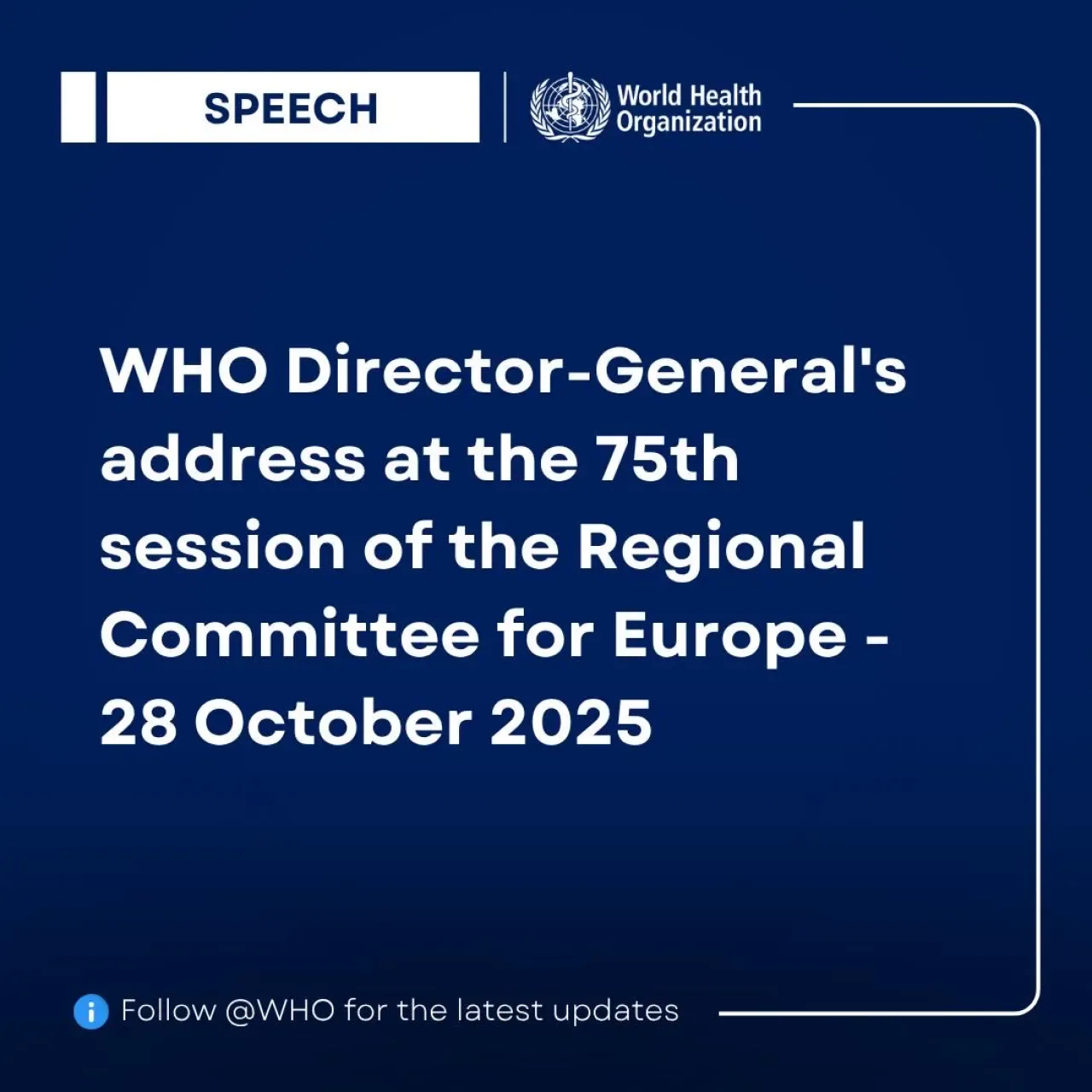 DSÖ Başkanı Dr. Tedros, Avrupa Bölgesinde Sağlık Sistemlerinin Geleceğini Değerlendirdi DSÖ Başkanı Dr. Tedros, Avrupa Bölgesinde Sağlık Sistemlerinin Geleceğini Değerlendirdi