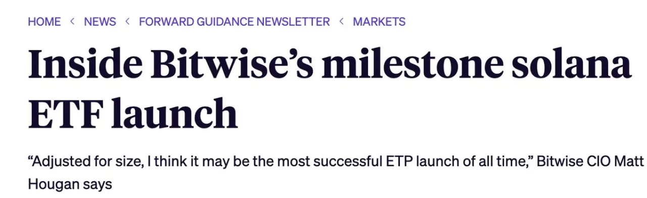 Bitwise CIO'sundan Ethereum ETF Yorumu: "Tüm Zamanların En Başarılı ETP Lansmanı Olabilir" Bitwise CIO'sundan Ethereum ETF Yorumu: "Tüm Zamanların En Başarılı ETP Lansmanı Olabilir"