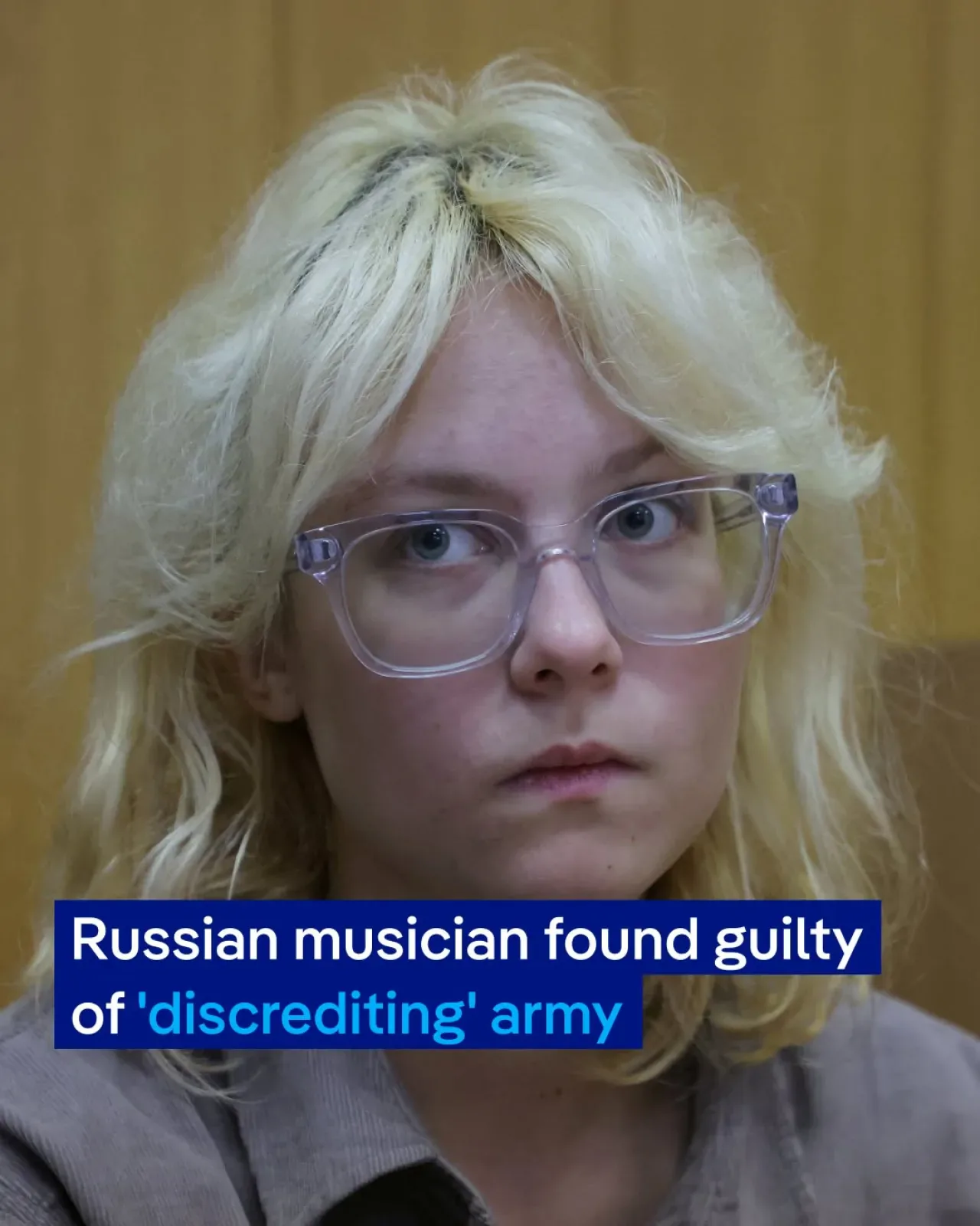 Rus Müzisyen Diana Loginova, Orduyu 'Yıpratma' Suçundan Cezalandırıldı Rus Müzisyen Diana Loginova, Orduyu 'Yıpratma' Suçundan Cezalandırıldı