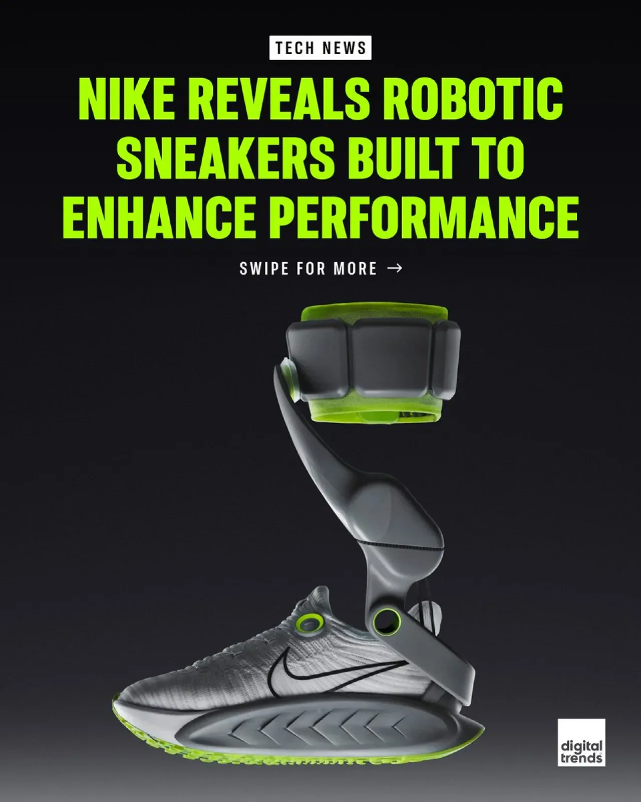 Nike'dan Atletik Performansı Artıracak Robotik Ayakkabı Sistemi: Project Amplify Nike'dan Atletik Performansı Artıracak Robotik Ayakkabı Sistemi: Project Amplify