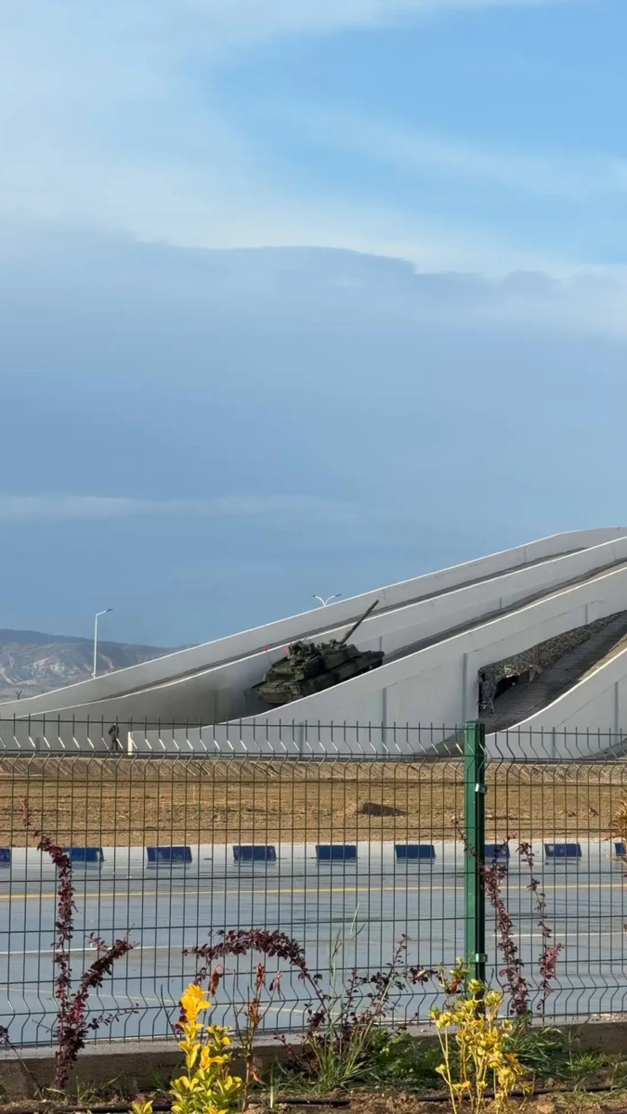 ALTAY Tankı'nın Dik Eğim Performansı Test Edildi ALTAY Tankı'nın Dik Eğim Performansı Test Edildi