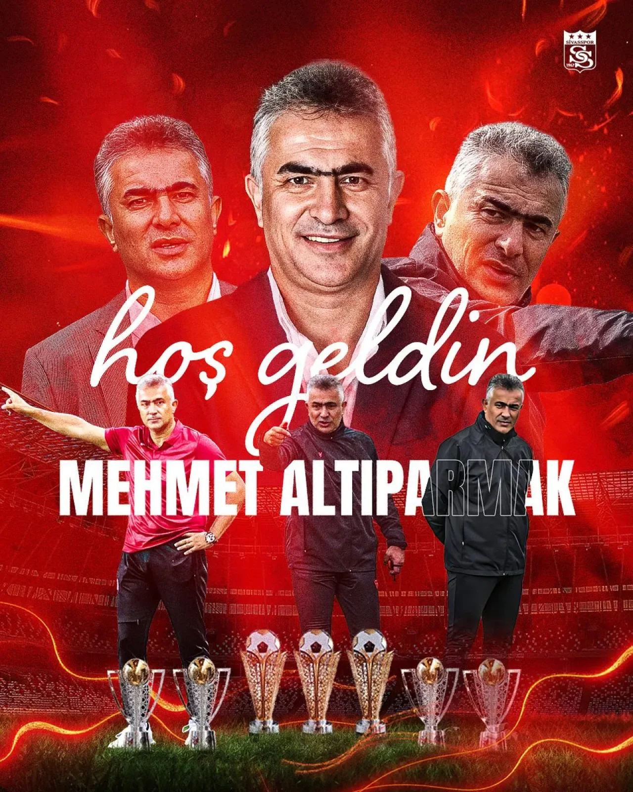 Sivasspor, Yeni Teknik Direktörü Mehmet Altıparmak'ı Açıkladı Sivasspor, Yeni Teknik Direktörü Mehmet Altıparmak'ı Açıkladı