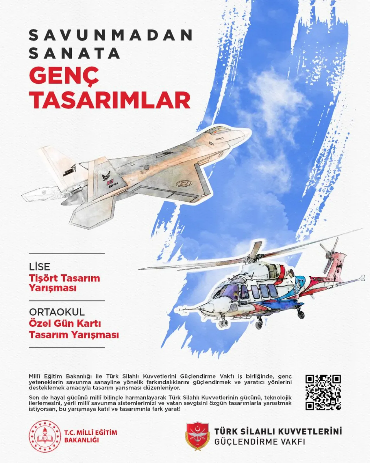Savunma Sanayii ve Sanat Buluşuyor: Genç Tasarımlar Yarışması Başvuruları Başladı Savunma Sanayii ve Sanat Buluşuyor: Genç Tasarımlar Yarışması Başvuruları Başladı