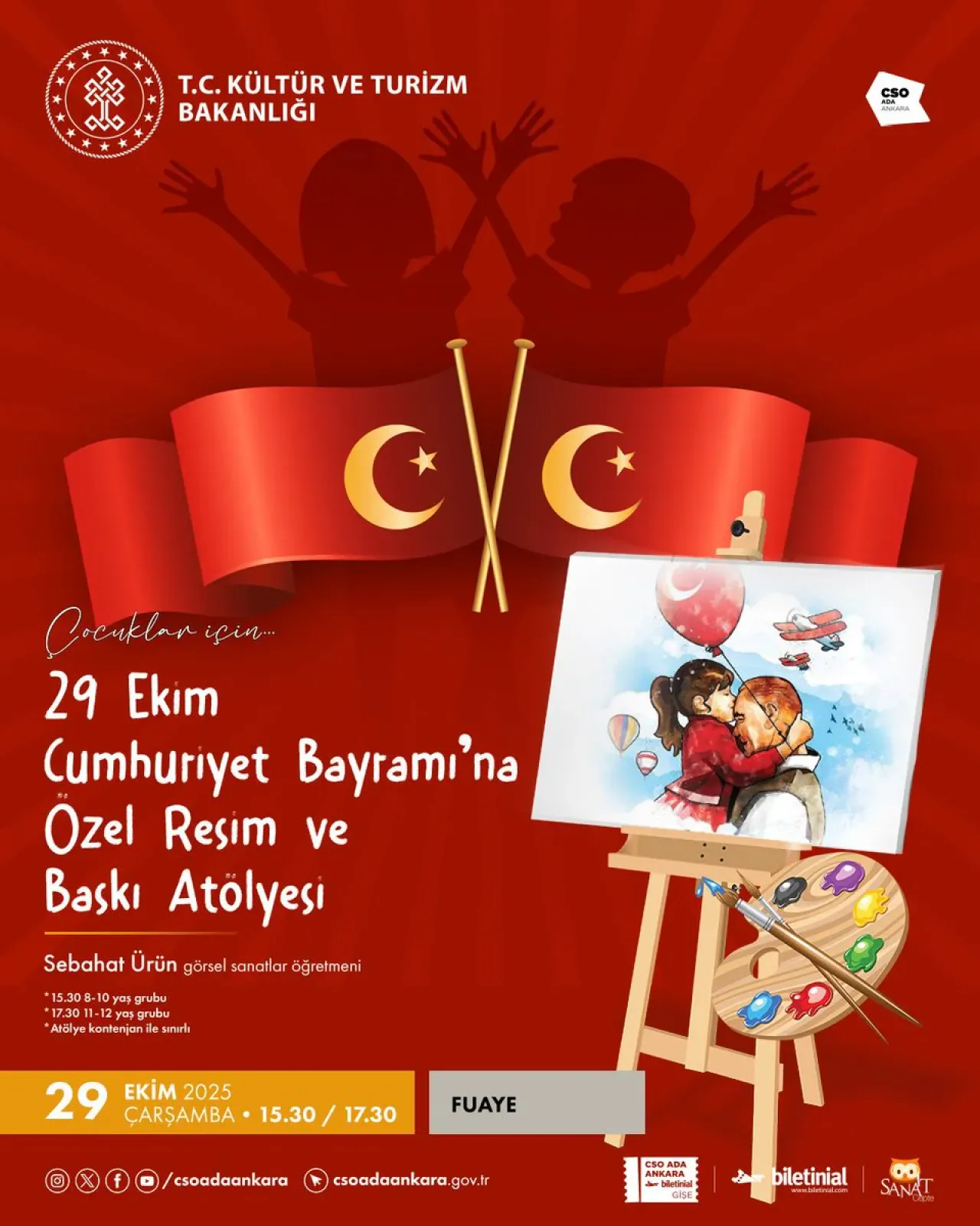 CSO Ada Ankara'da 29 Ekim Cumhuriyet Bayramı Coşkusu CSO Ada Ankara'da 29 Ekim Cumhuriyet Bayramı Coşkusu