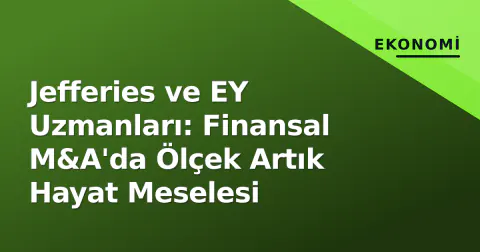 Jefferies ve EY Uzmanları: Finansal M&A'da Ölçek Artık Hayat Meselesi