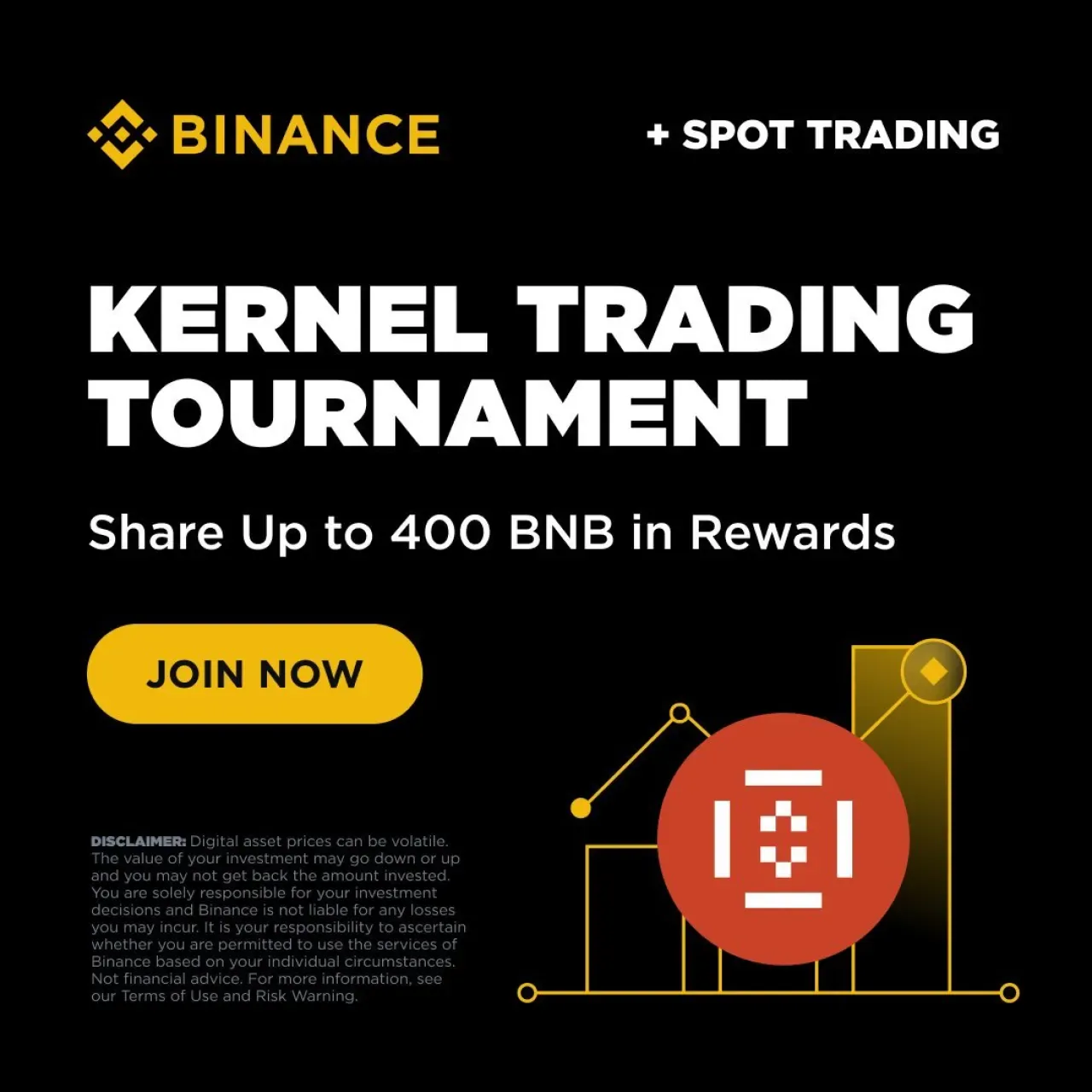 Binance, KERNEL DAO İşlem Turnuvası ile 400 BNB Ödül Havuzu Sunuyor Binance, KERNEL DAO İşlem Turnuvası ile 400 BNB Ödül Havuzu Sunuyor