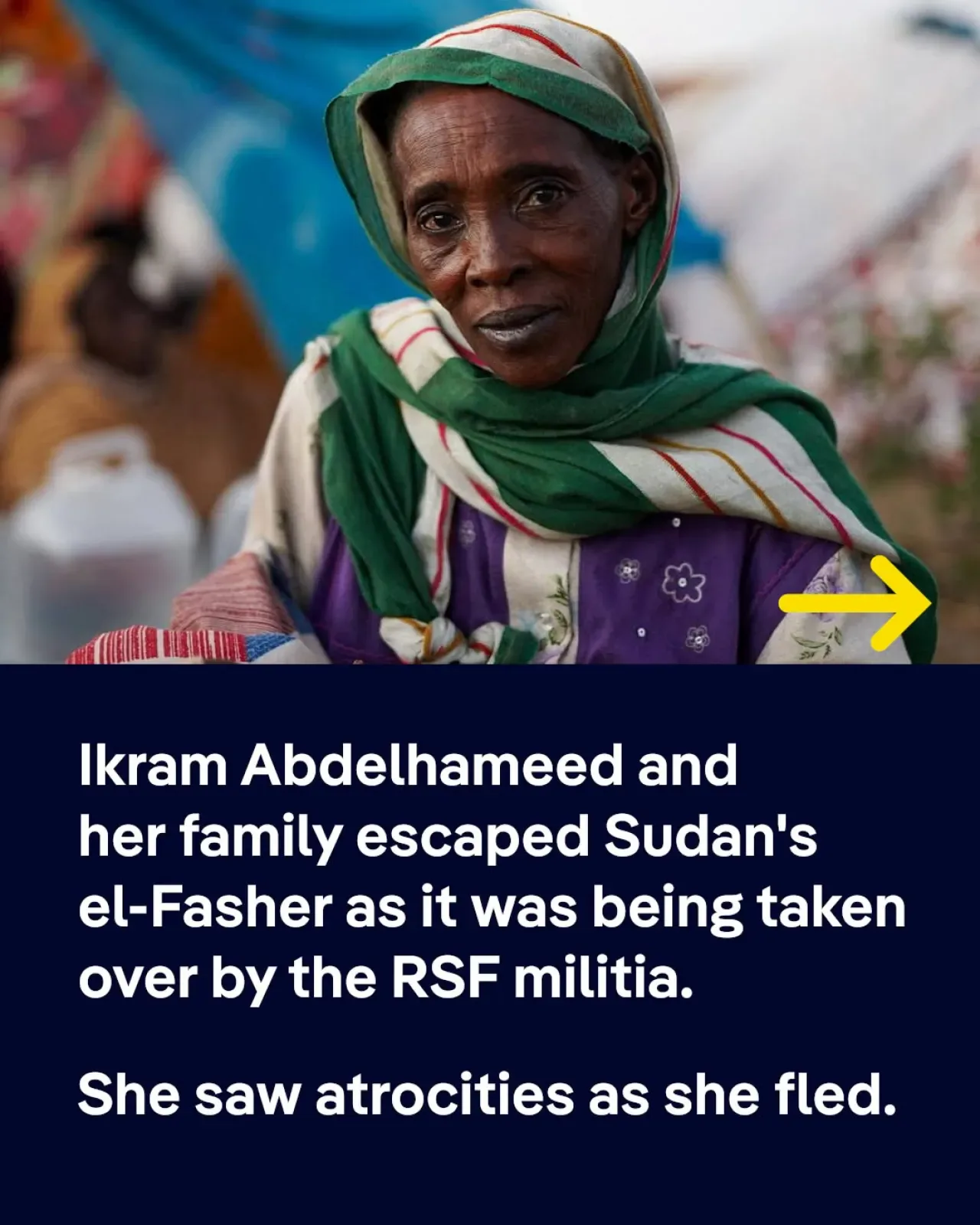 Sudan'da İnsanlık Dramı: İkram Abdelhameed'in El Fasher Kaçış Hikayesi Sudan'da İnsanlık Dramı: İkram Abdelhameed'in El Fasher Kaçış Hikayesi