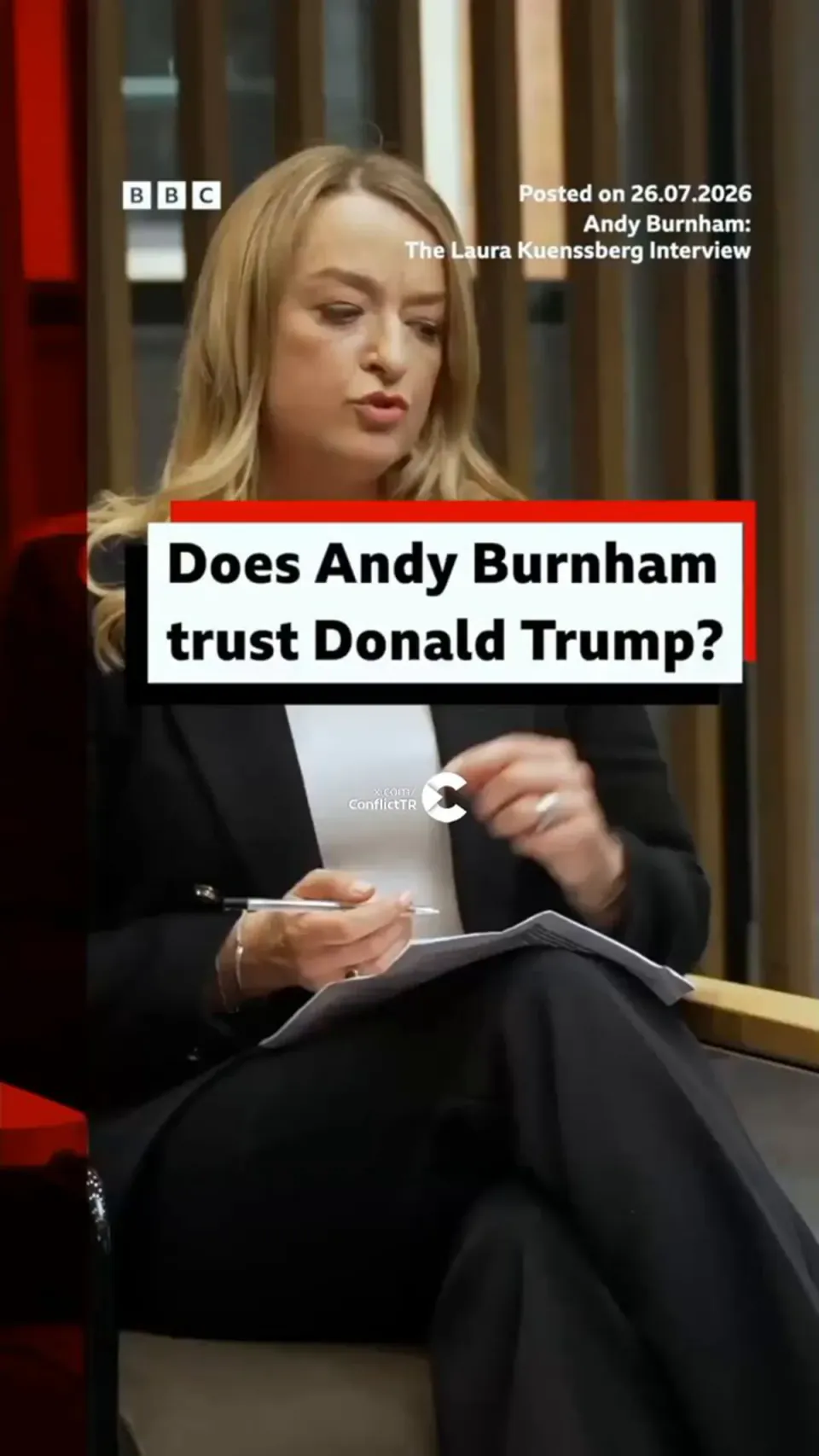 İngiltere'nin Yeni Başbakanı Andy Burnham'dan Trump Açıklaması görseli